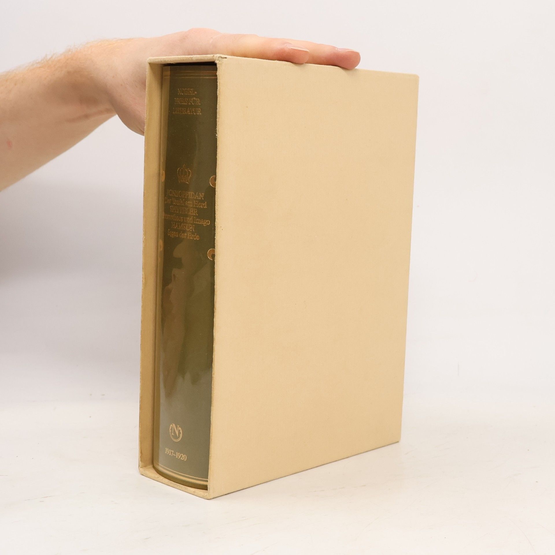 Knut Hamsun Nobelpreis für Literatur 1917-1920