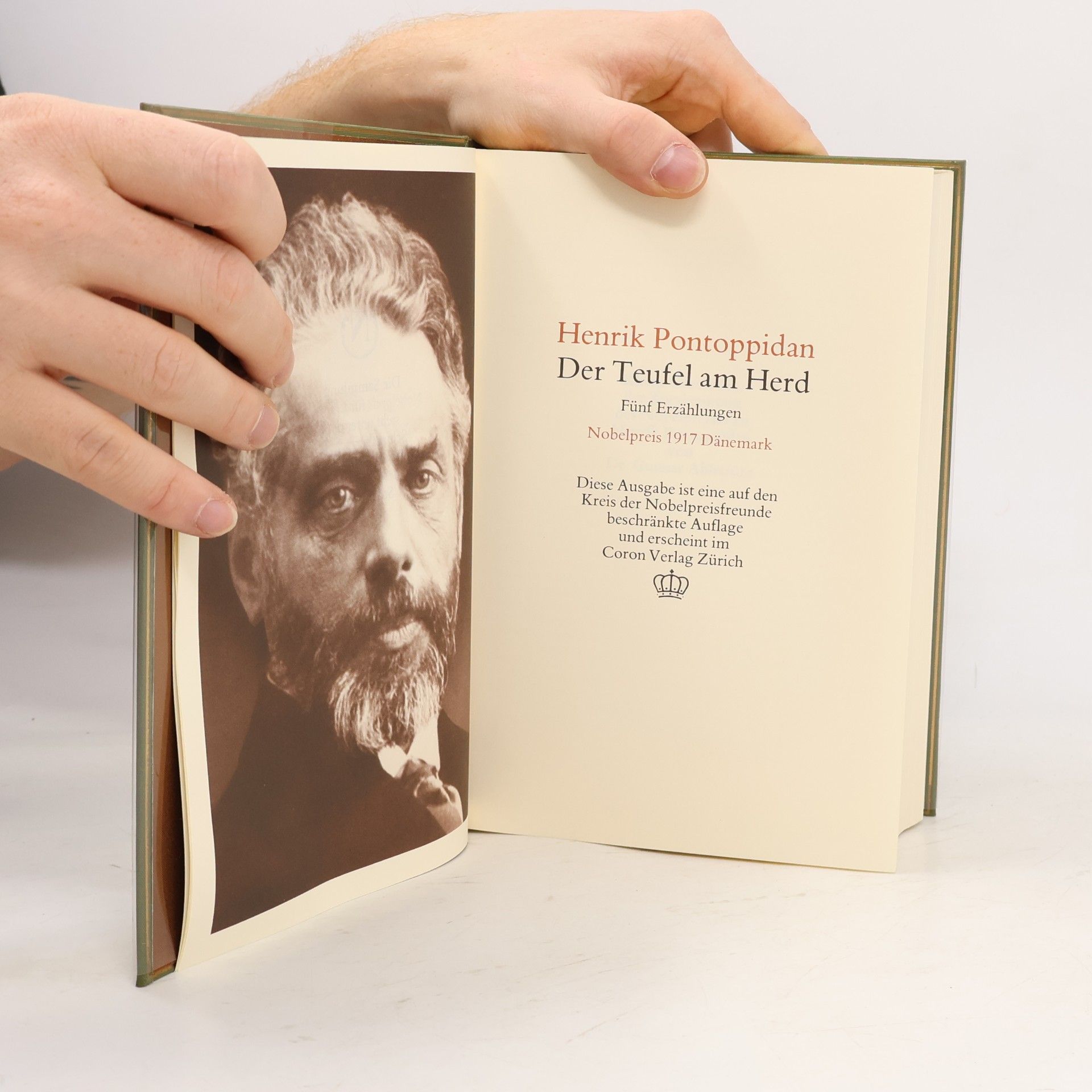 Henrik Pontoppidan Nobelpreis für Literatur 1917-1920
