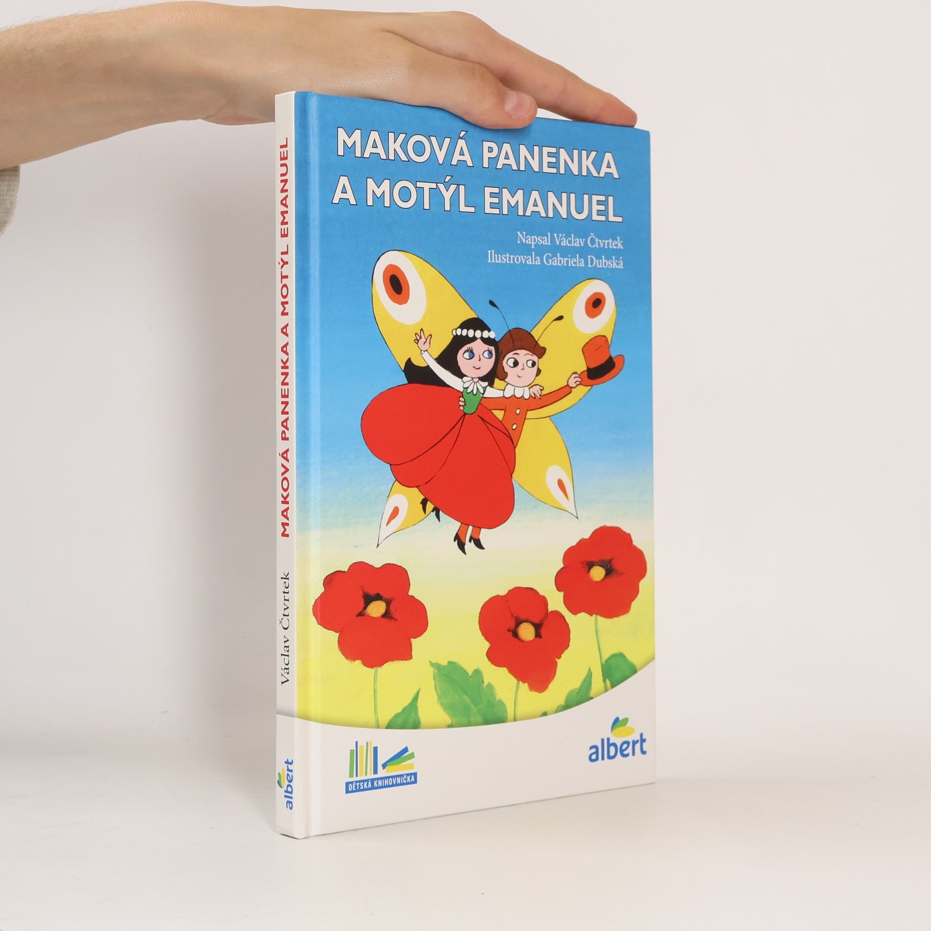 Václav Čtvrtek Maková panenka a motýl Emanuel