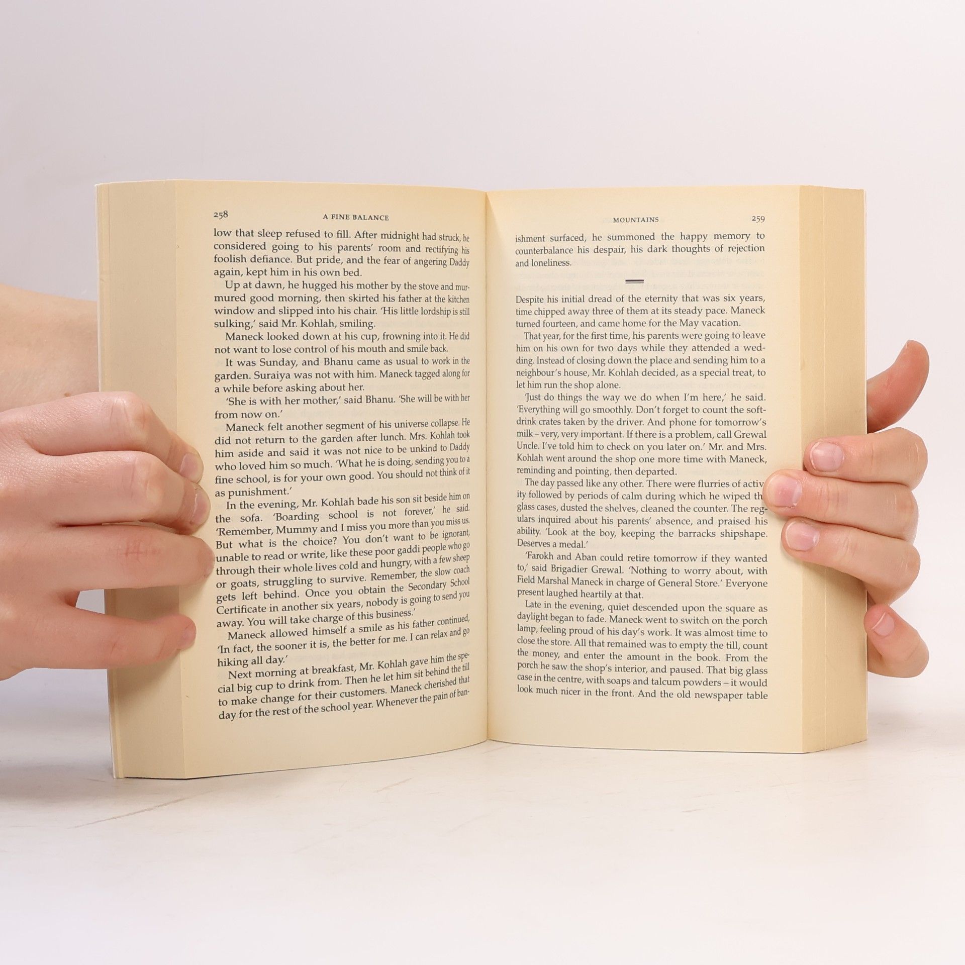Rohinton Mistry A Fine Balance