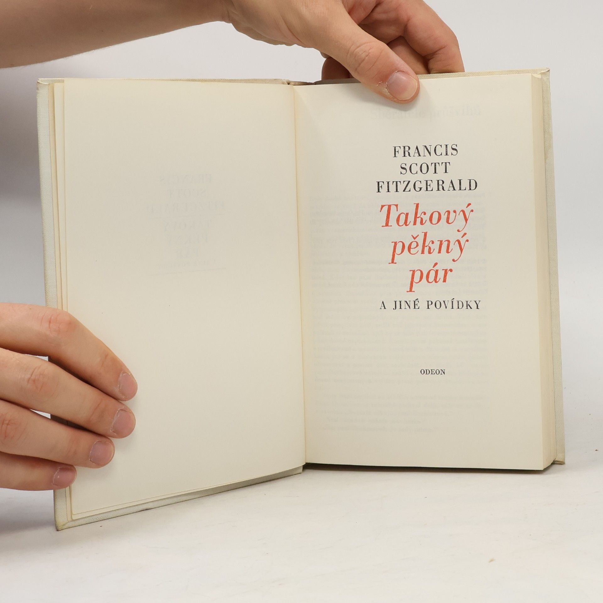 Francis Scott Fitzgerald Takový pěkný pár