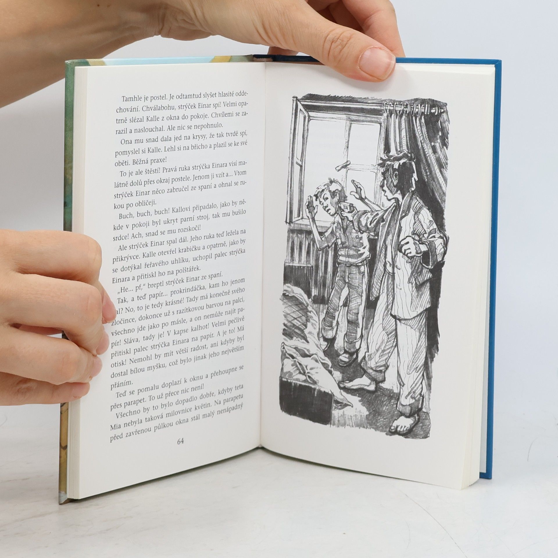 Astrid Lindgren Detektiv Kalle má podezření