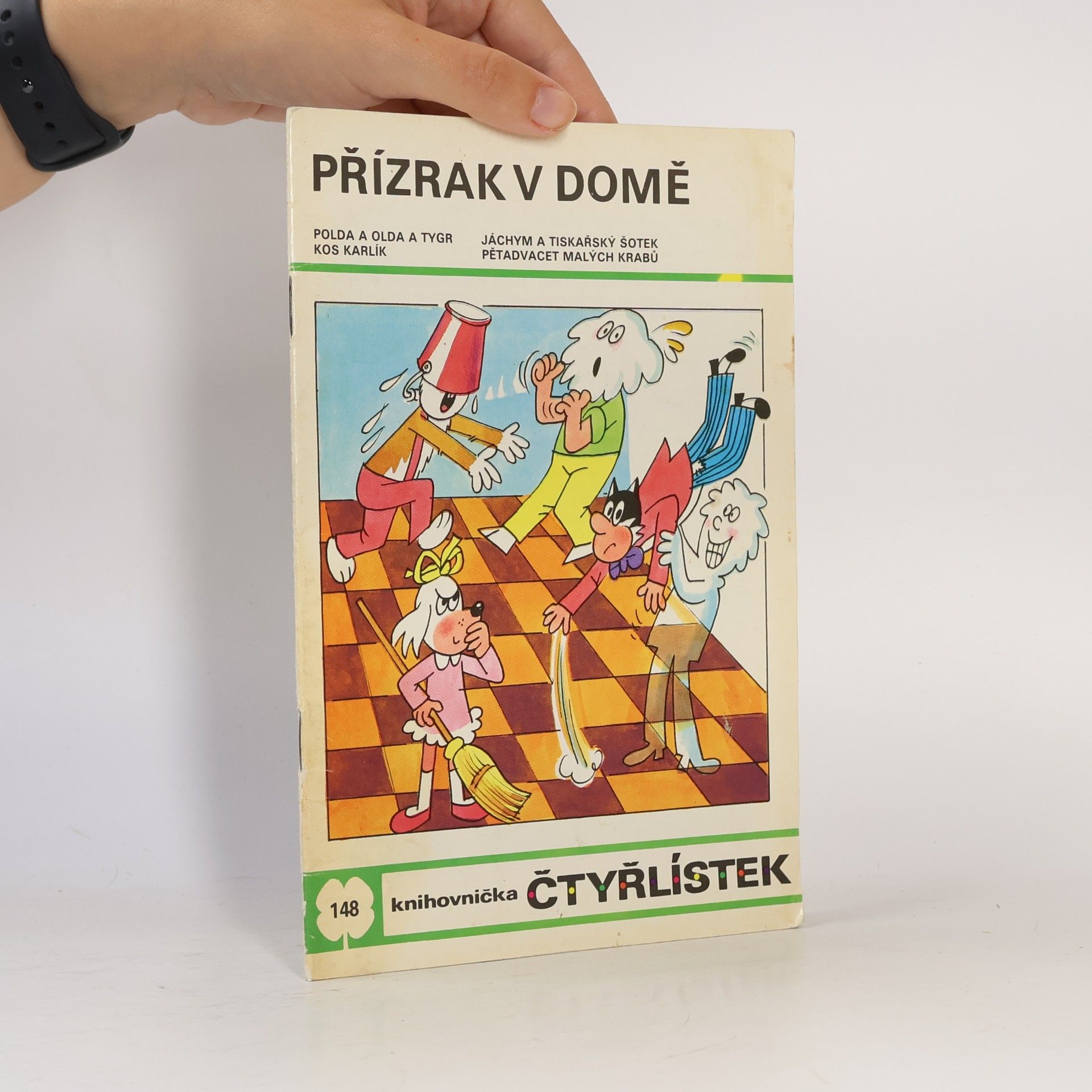 Ljuba Štíplová Čtyřlístek 148. Přízrak v domě