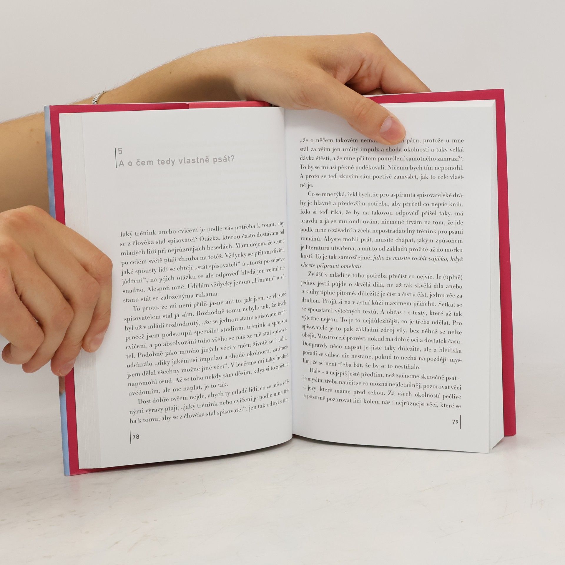Haruki Murakami Spisovatel jako povolání