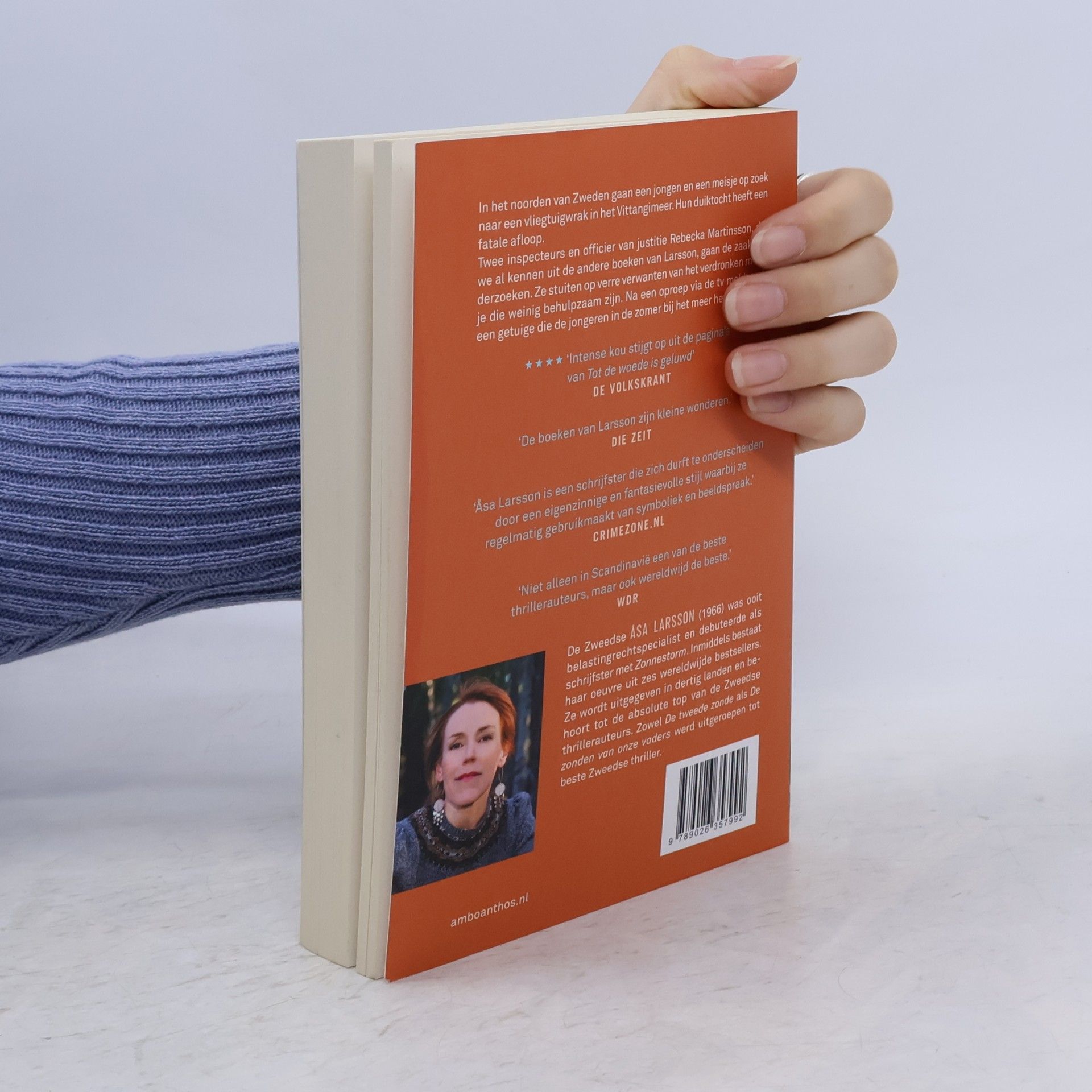 Åsa Larsson De Rebecka Martinsson-serie: Tot de woede is geluwd