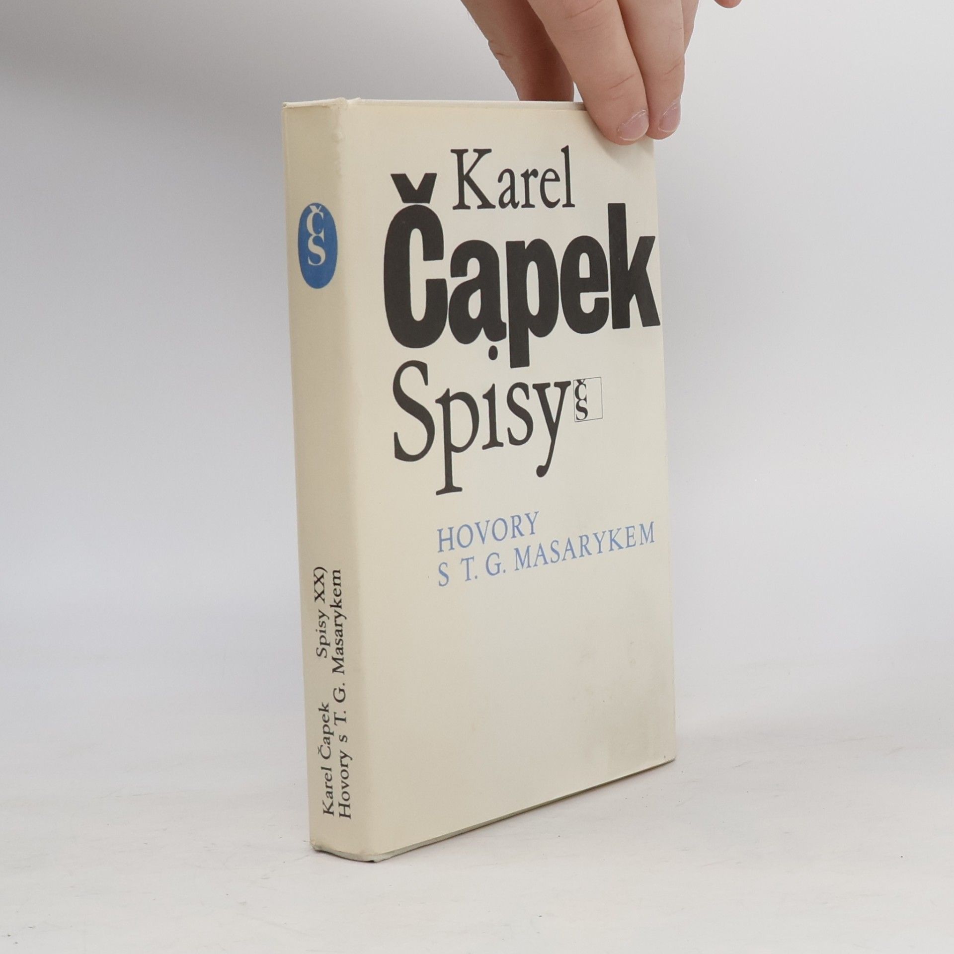 Karel Čapek Hovory s T. G. Masarykem