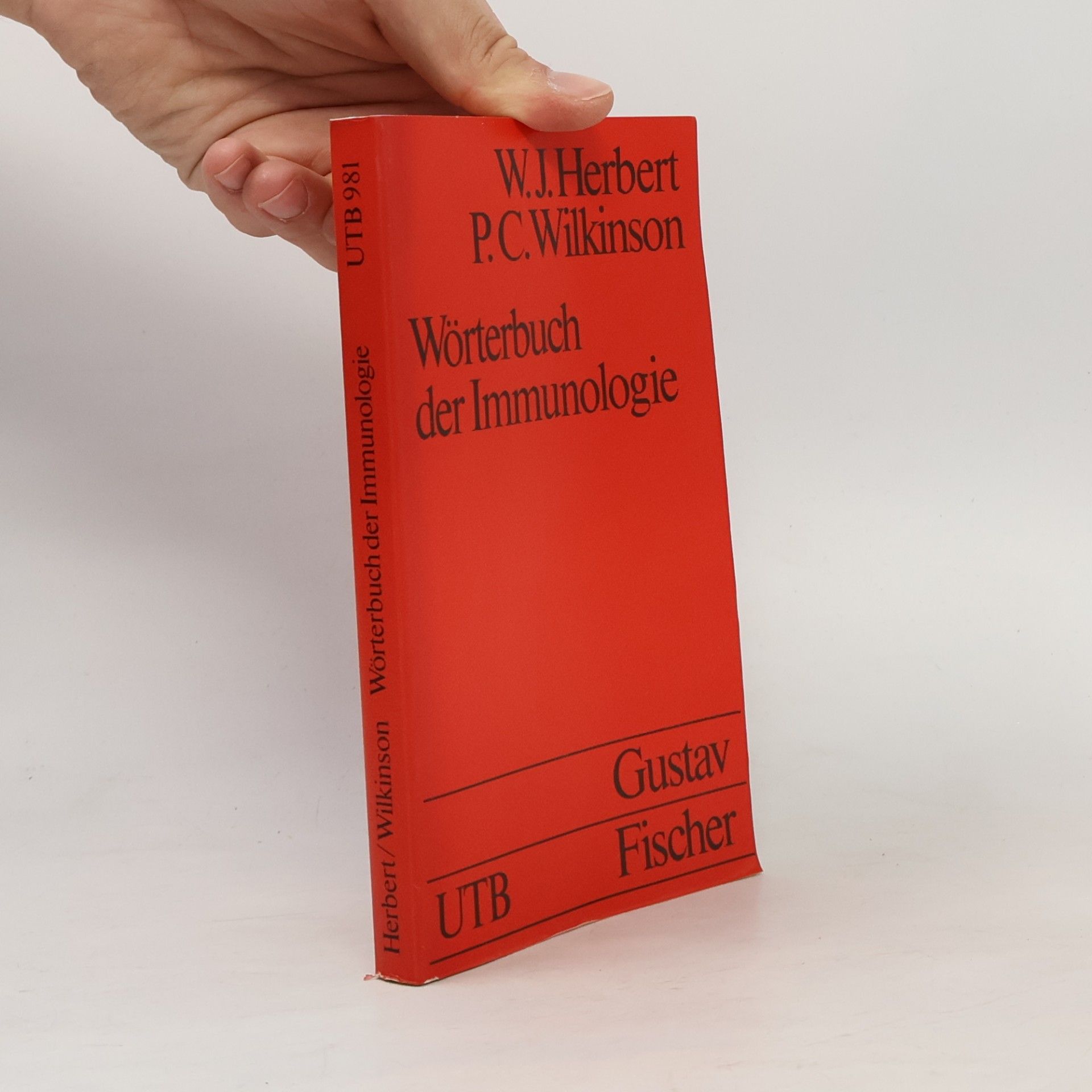 Peter Charles Wilkinson UTB - 981: Wörterbuch der Immunologie