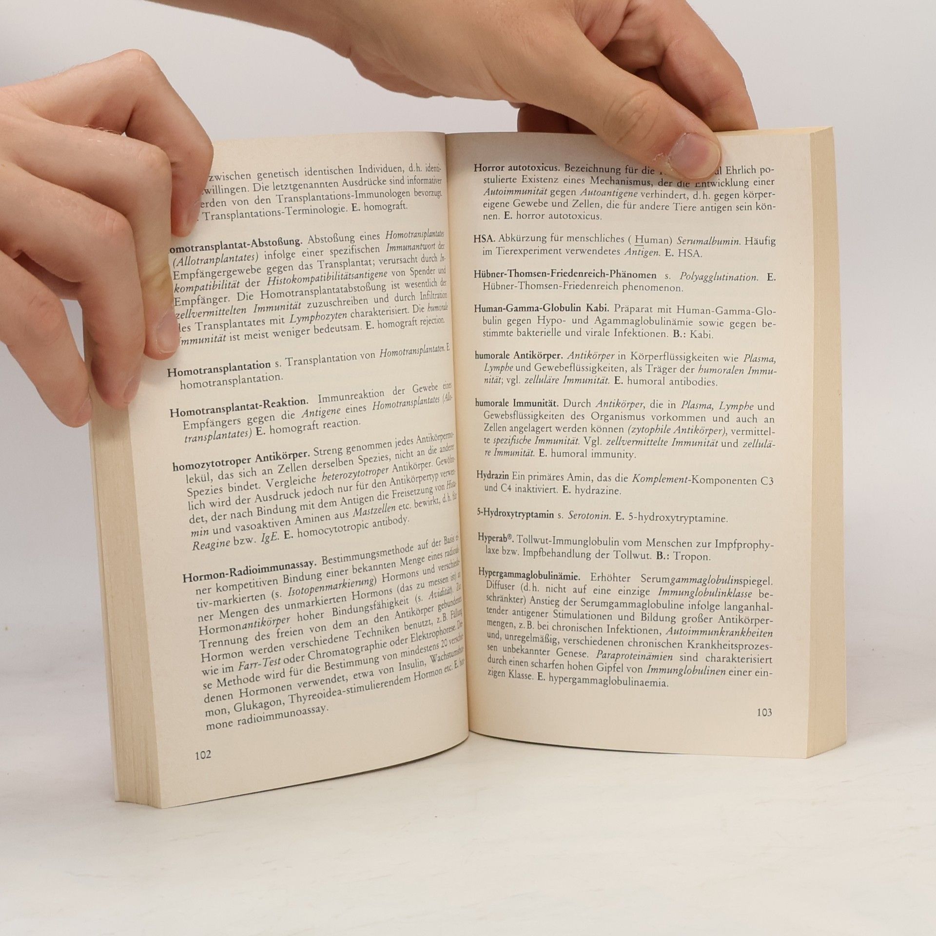 William J. Herbert UTB - 981: Wörterbuch der Immunologie