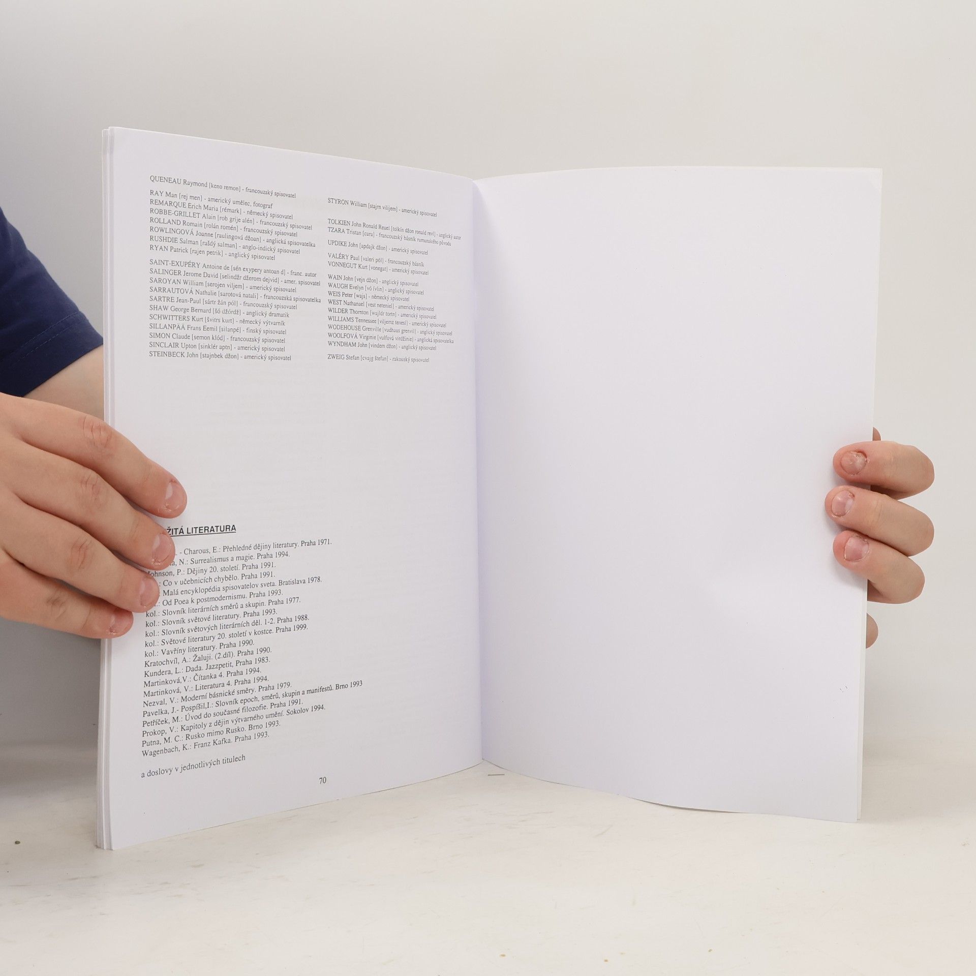 Vladimír Prokop Přehled světové literatury 20. století