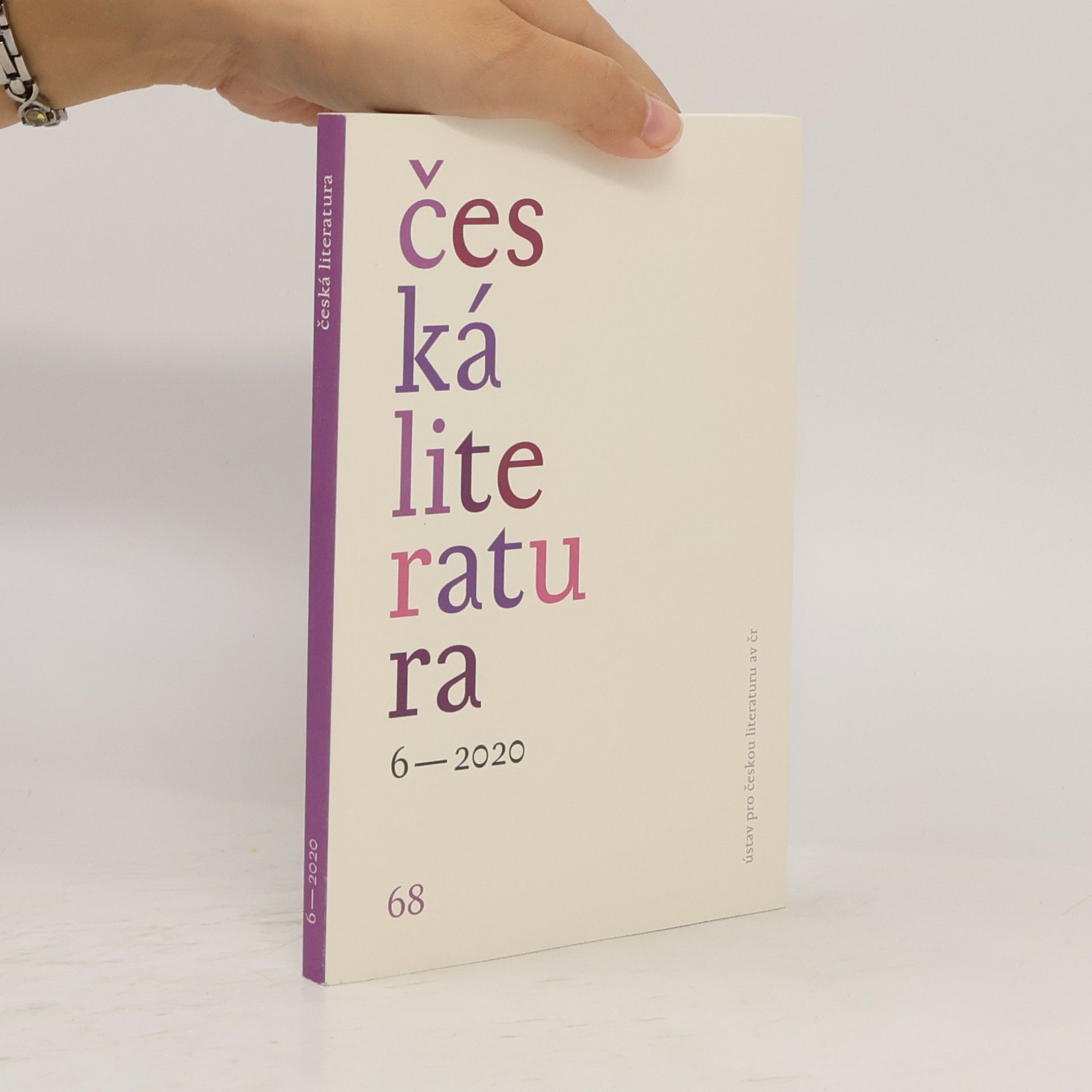 Pavel Šidák Česká literatura 6-2020