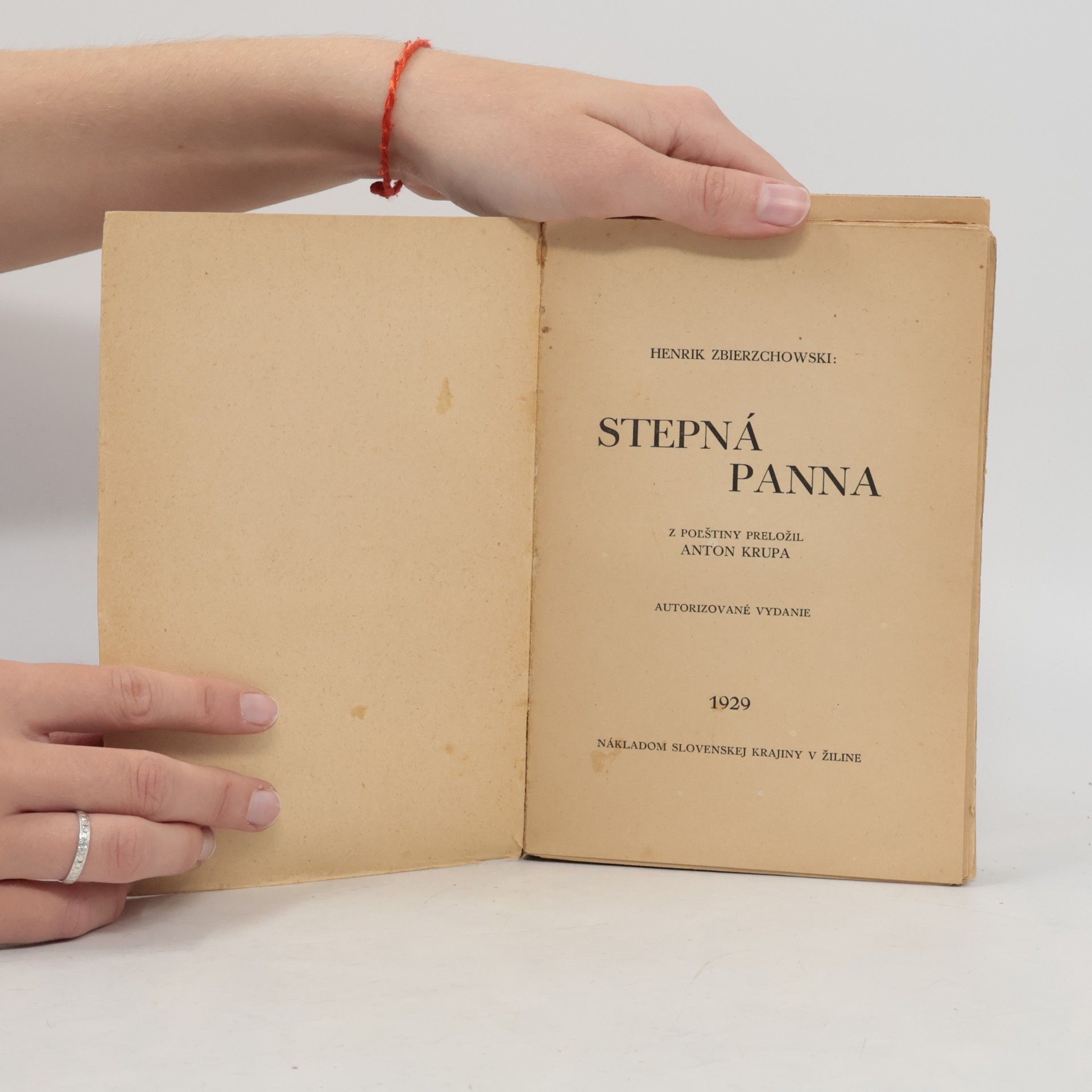 Henryk Zbierzchowski Stepná panna