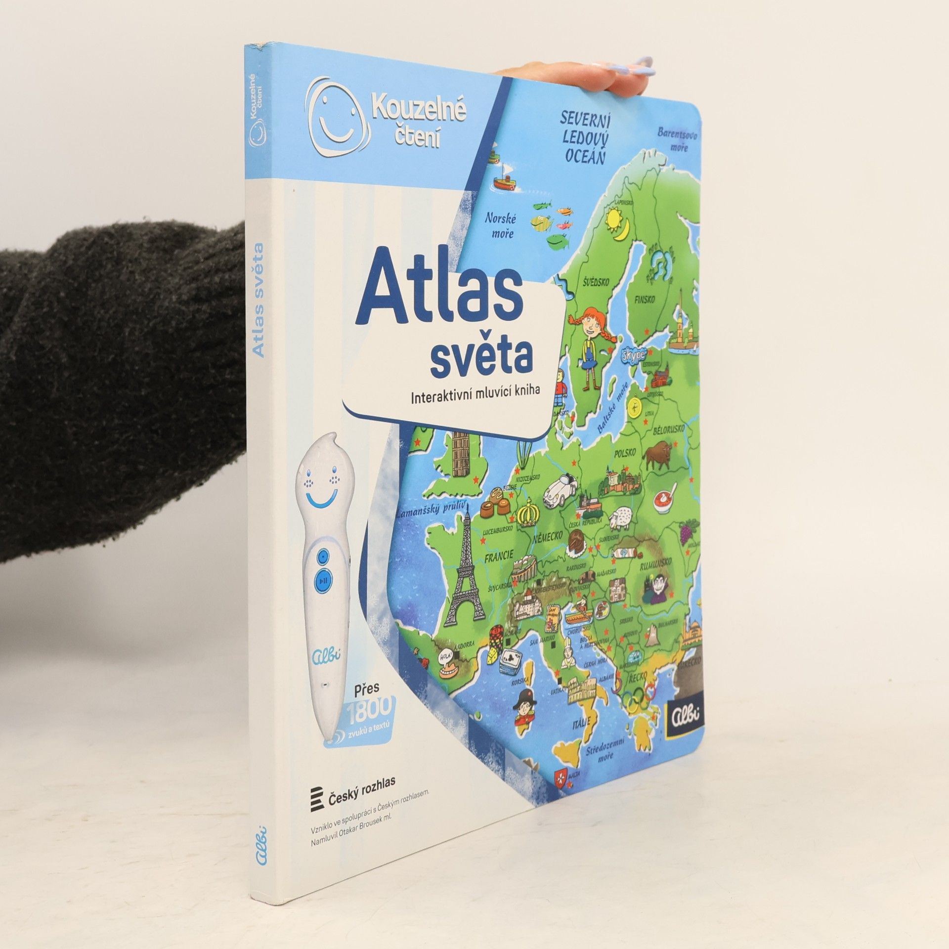 Tereza Kocová Atlas světa. Interaktivní mluvící kniha