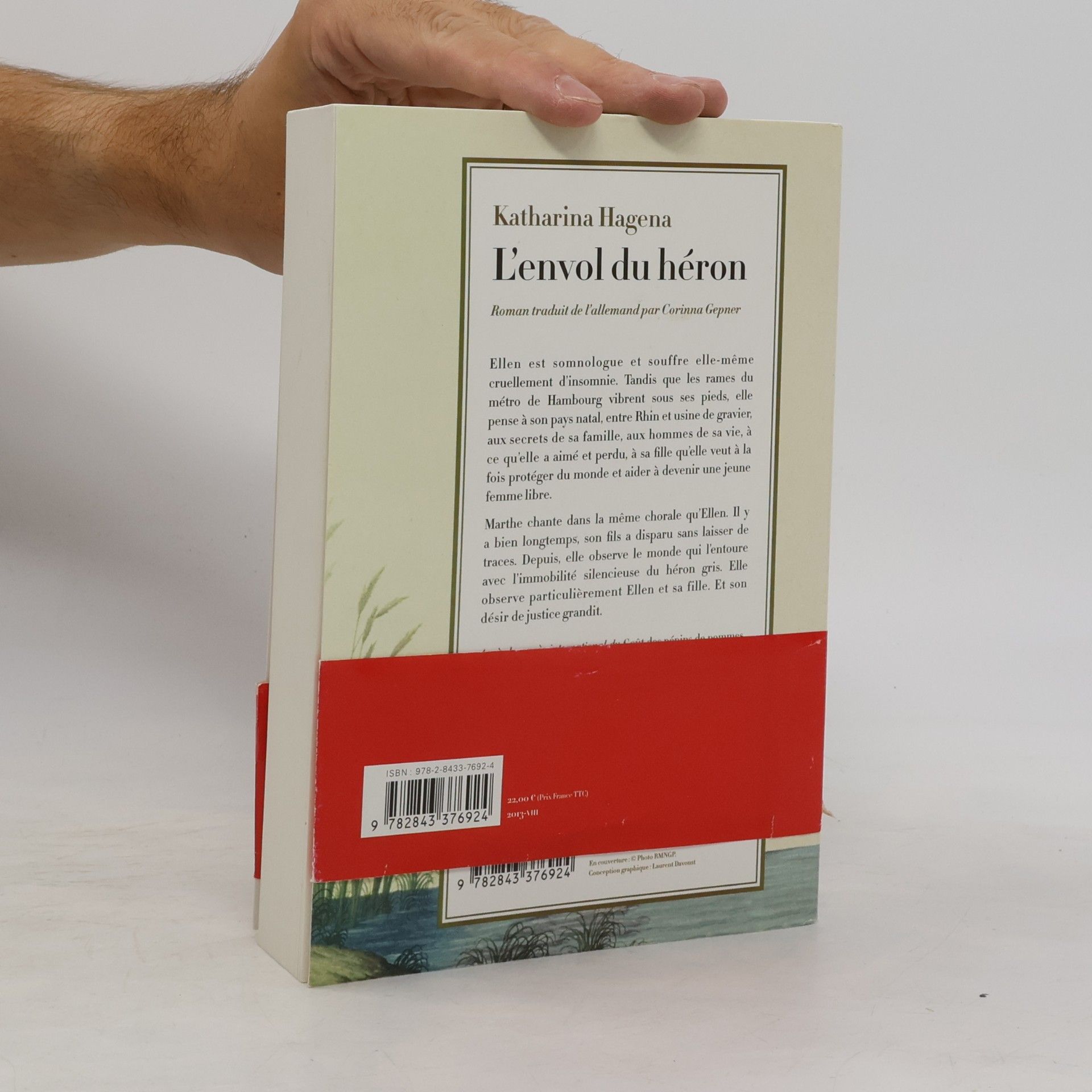 Katharina Hagena L'envol du héron
