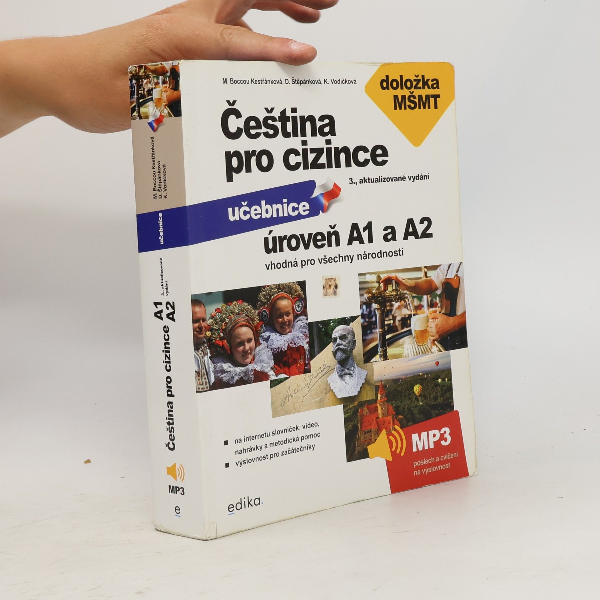 Marie Kestřánková Čeština pro cizince A1 a A2