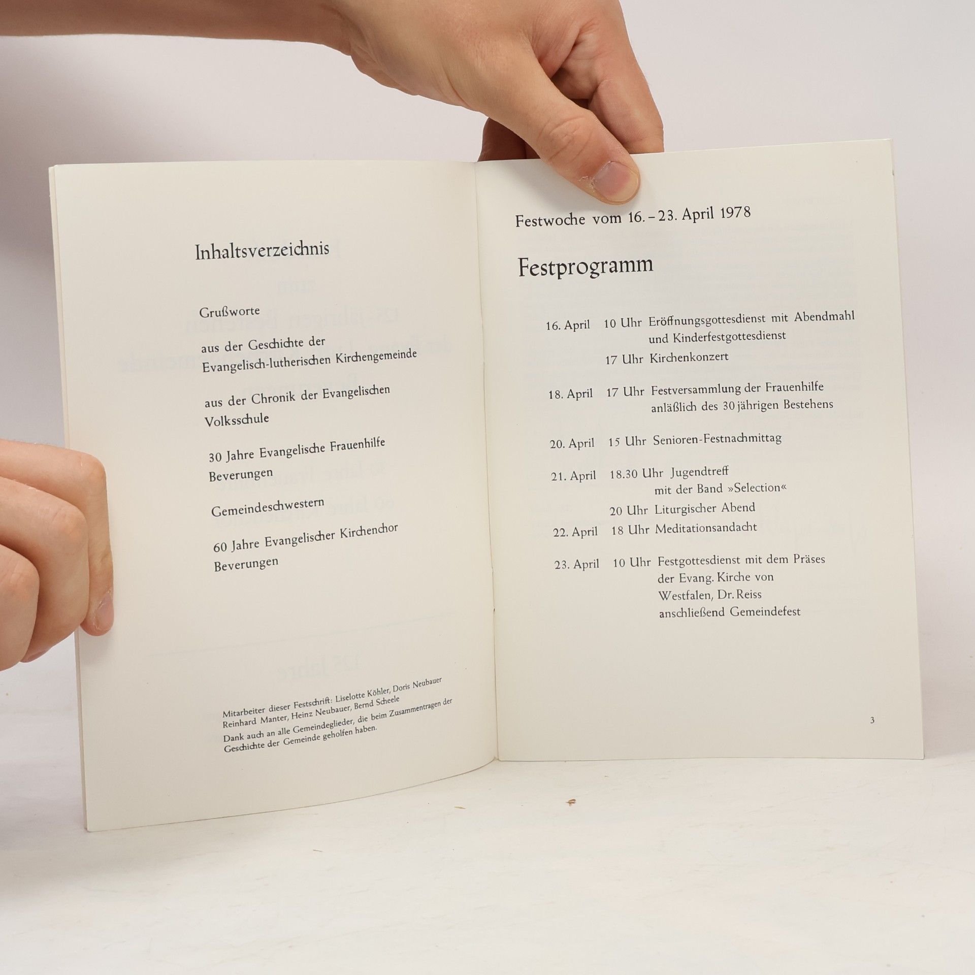 kolektiv Evang.-Luth. Kirchengemeinde Beverungen. 125 Jahre