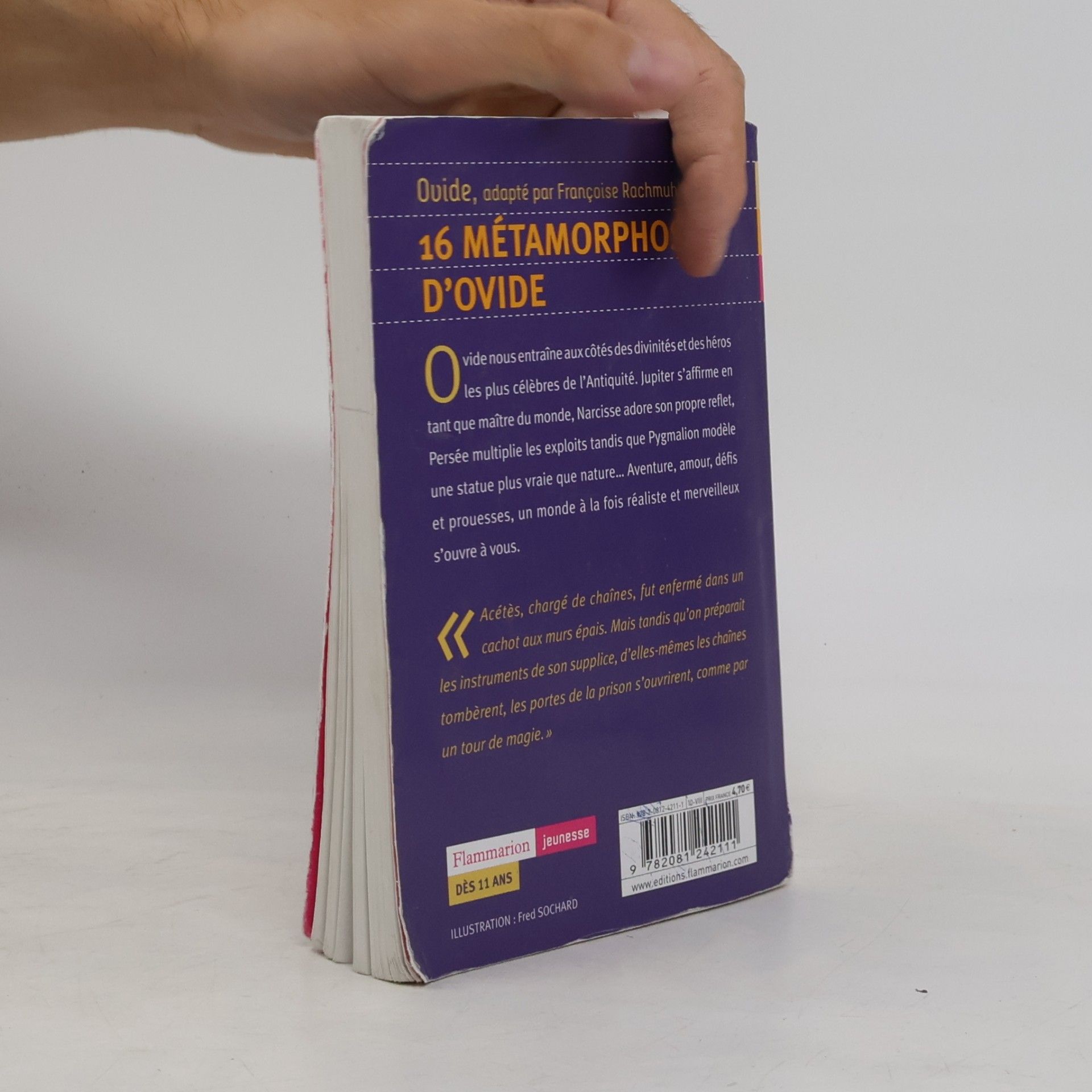 Frédéric Sochard jeunesse: 16 métamorphoses d'Ovide