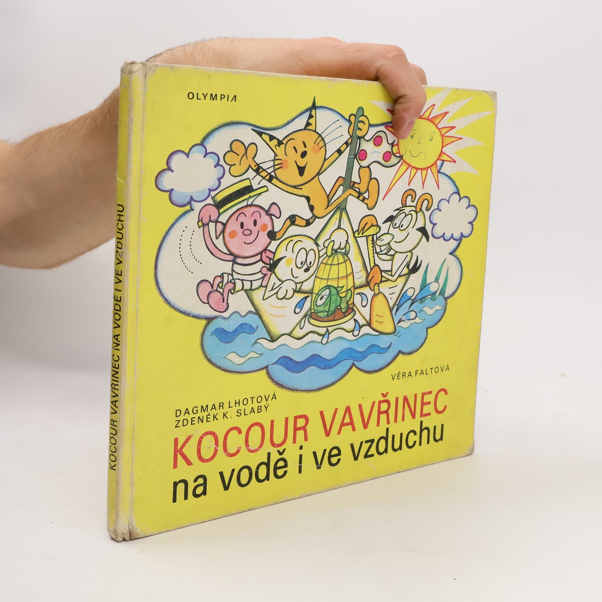Dagmar Lhotová Kocour Vavřinec na vodě i ve vzduchu