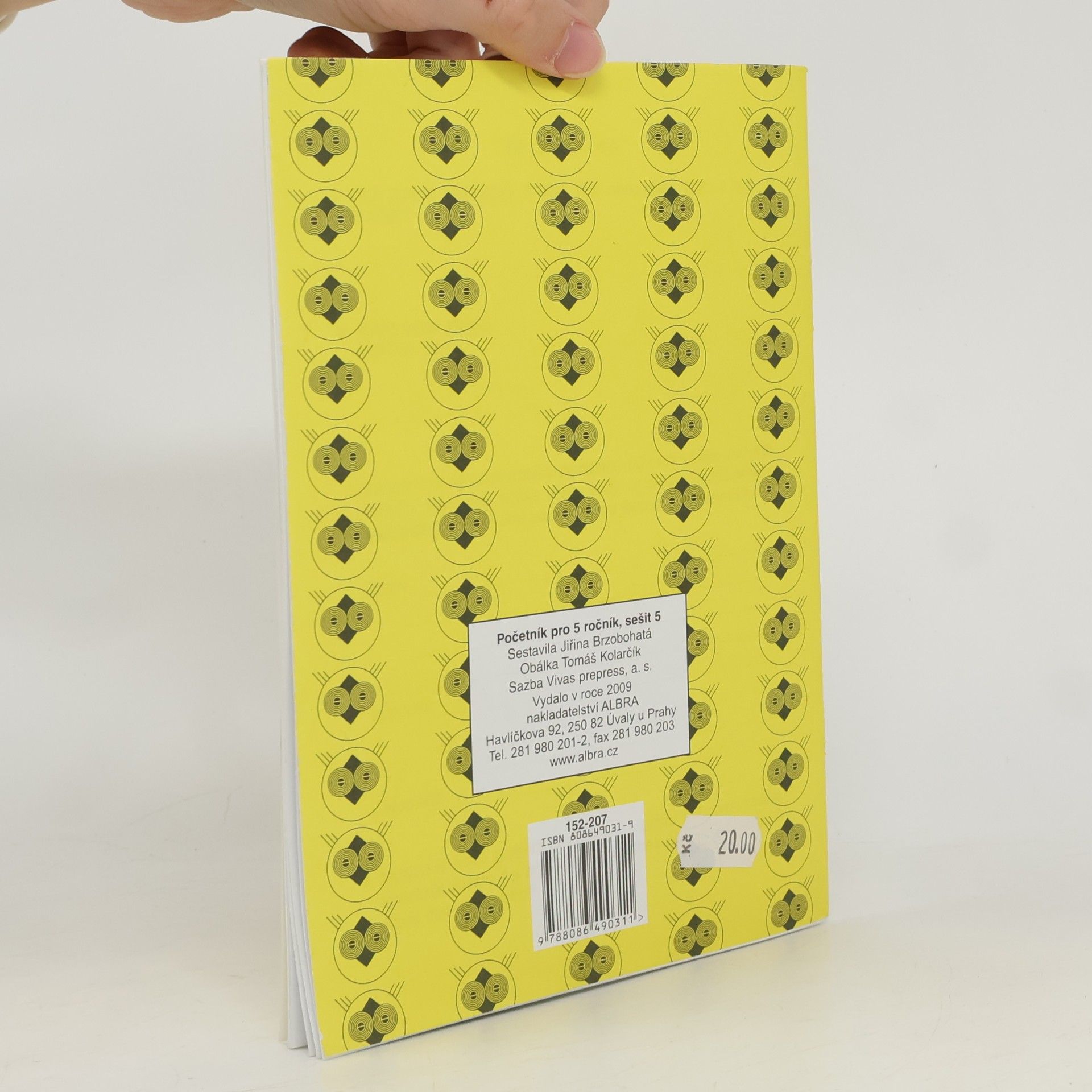 Jiřina Brzobohatá Početník pro 5. ročník ZŠ - 5.díl