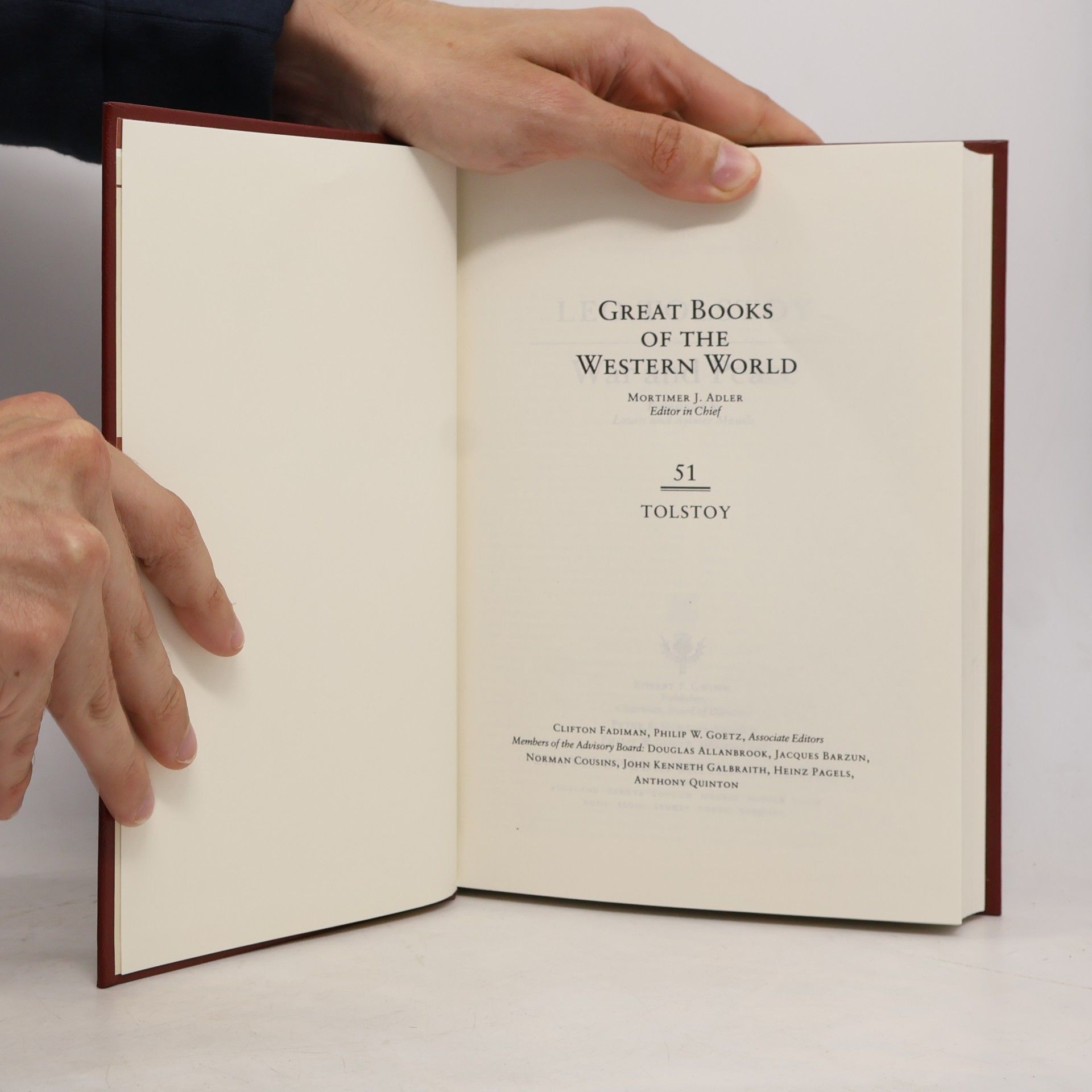 Kolektív autorov Great Books of The Western World 51