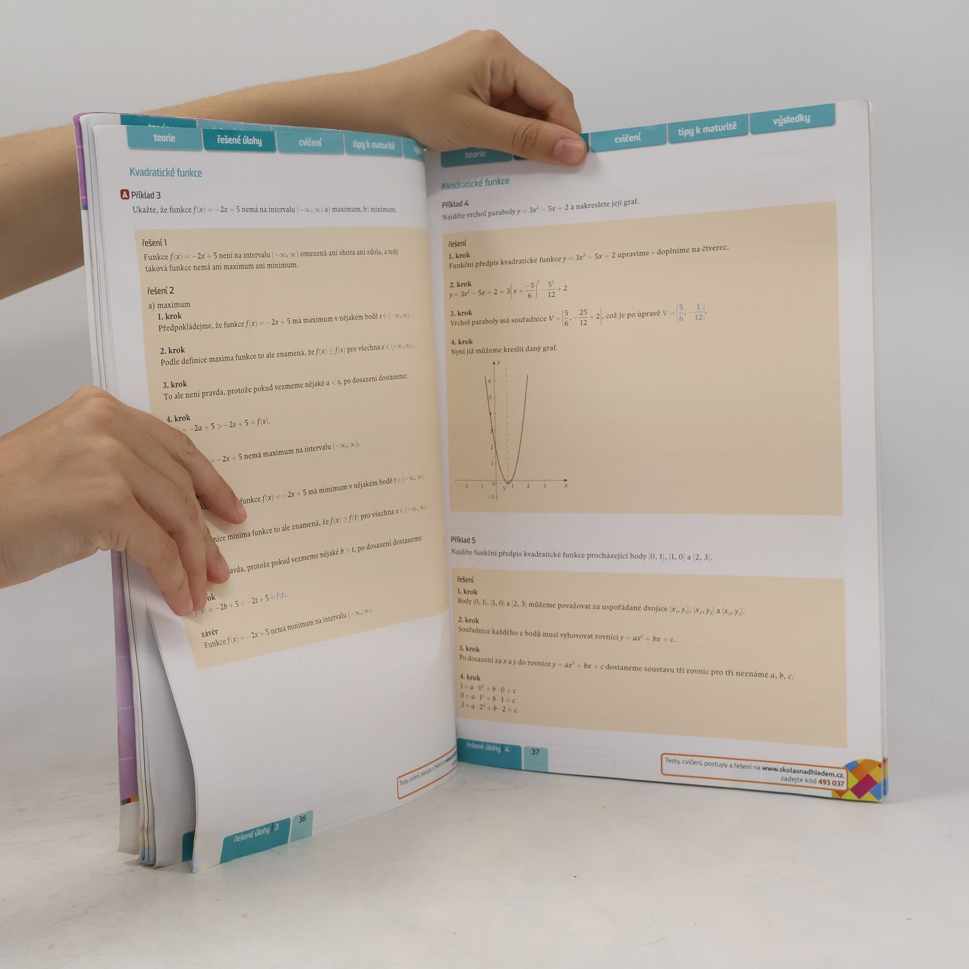 Pavel Tlustý Matematika s nadhledem: od prváku k maturitě: Funkce (5. díl)