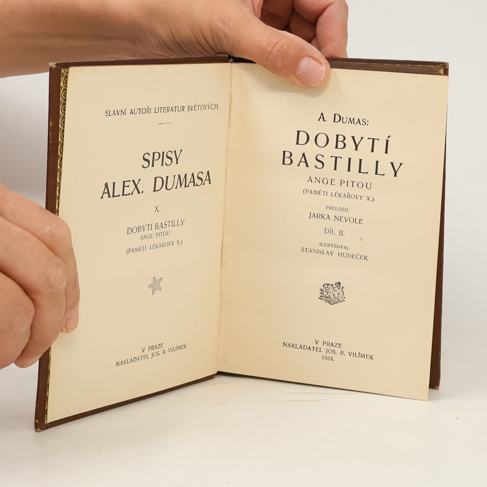 Alexandre Dumas Dobytí Bastily II.