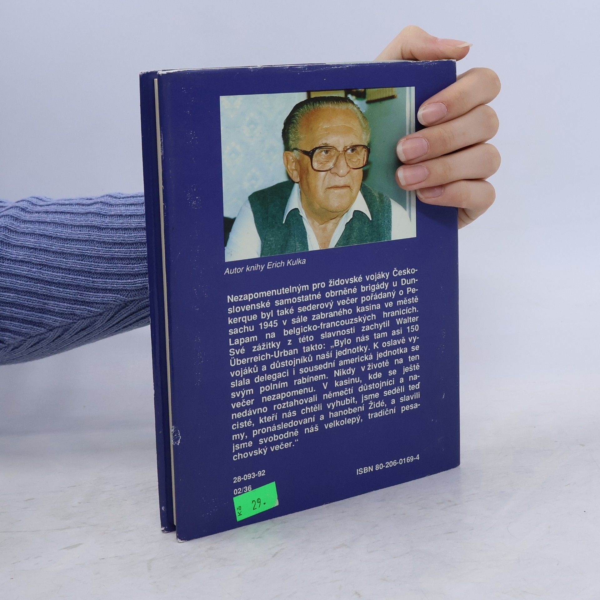Erich Kulka Židé v československém vojsku na Západě
