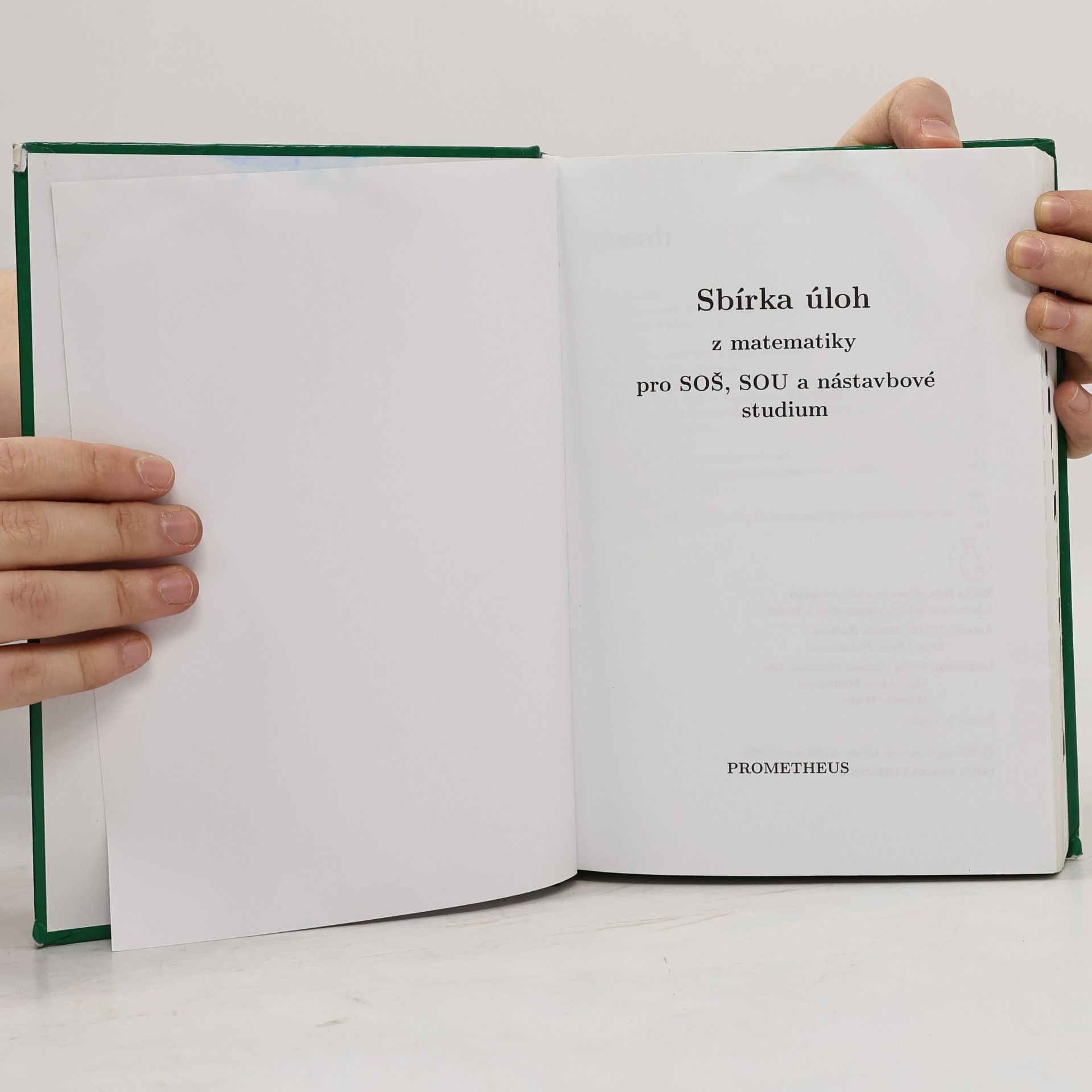 Milada Hudcová Sbírka úloh z matematiky pro SOŠ, SOU a nástavbové studium