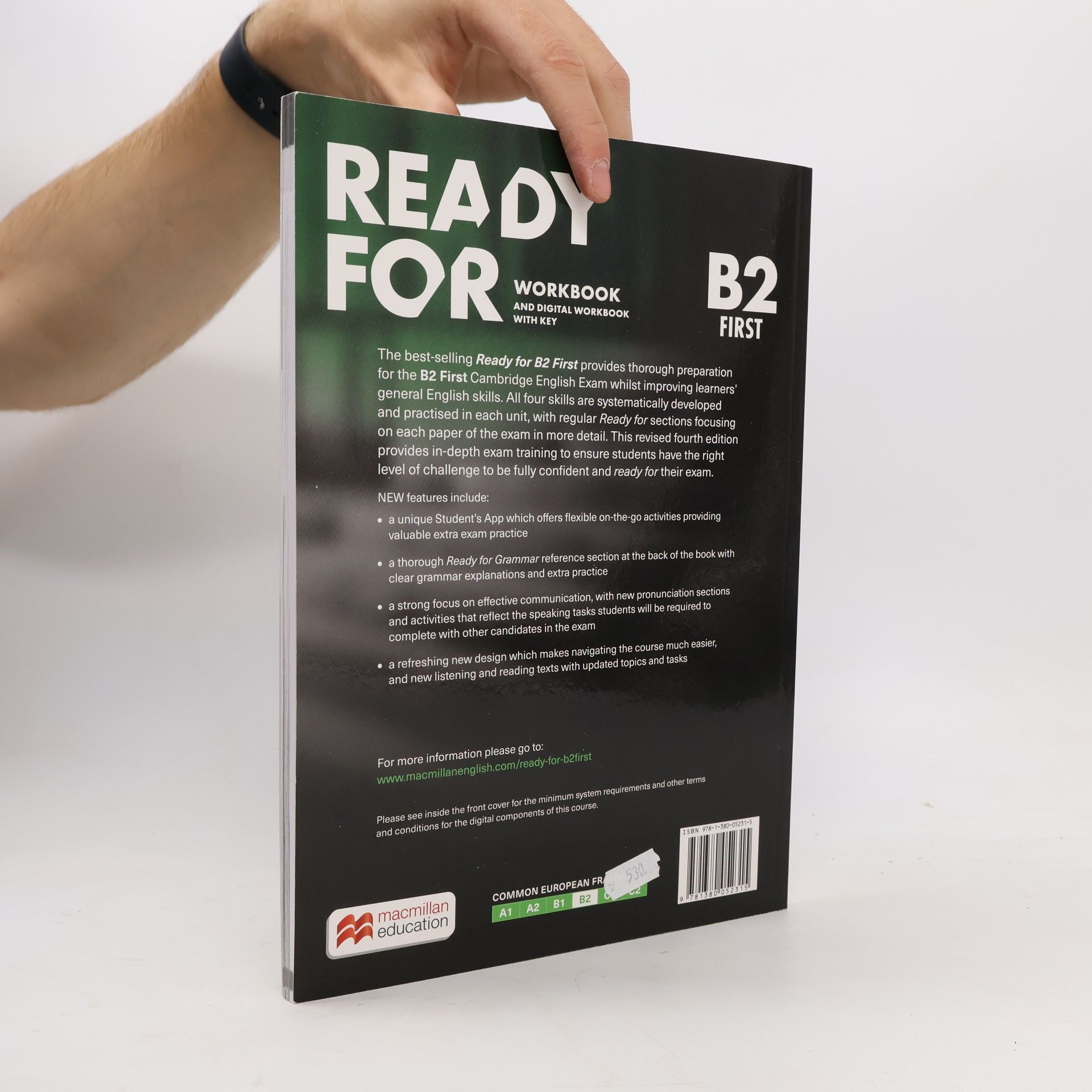 Lucy-Anne Holmes Ready for First (4th edition) Workbook + Digital Workbook with Audio with key