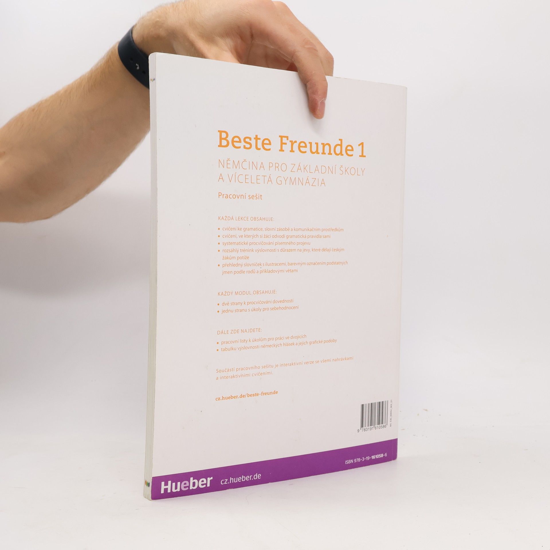 Various authors Beste Freunde 1 : němčina pro základní školy a víceletá gymnázia. A1.1, Pracovní sešit