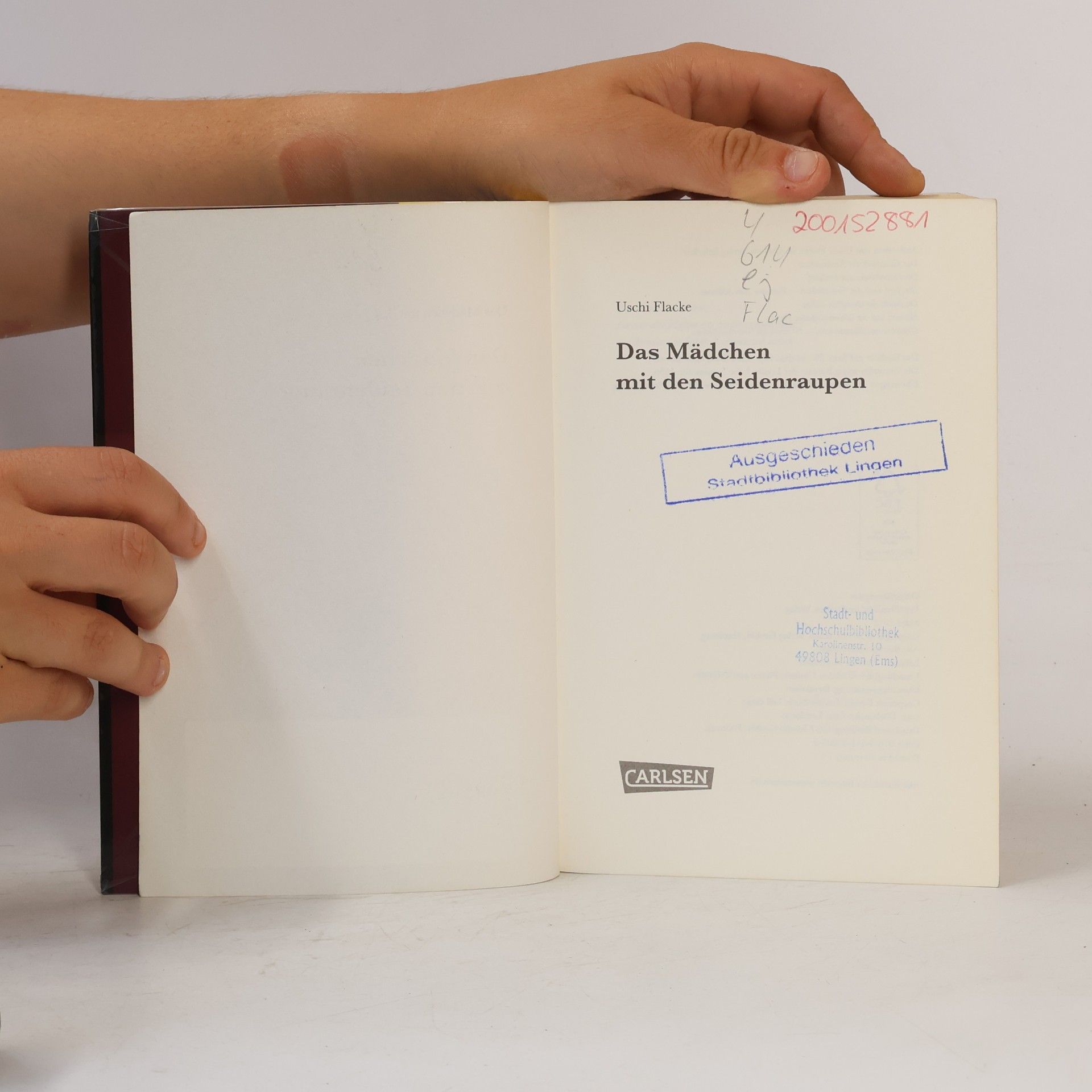 Ursula Flacke Das Mädchen mit den Seidenraupen