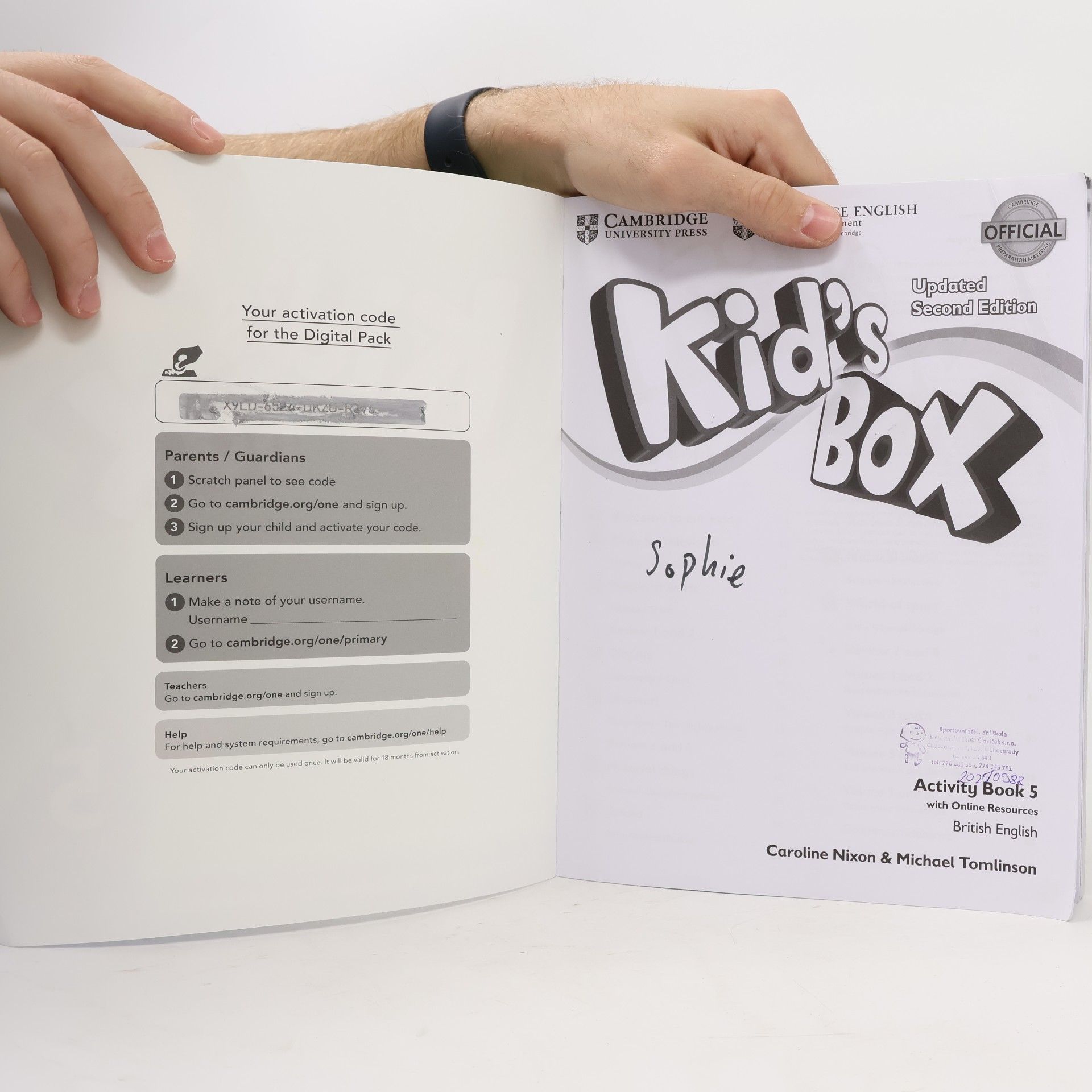 Caroline Nixon Kid's Box 5 Activity Book + Online
