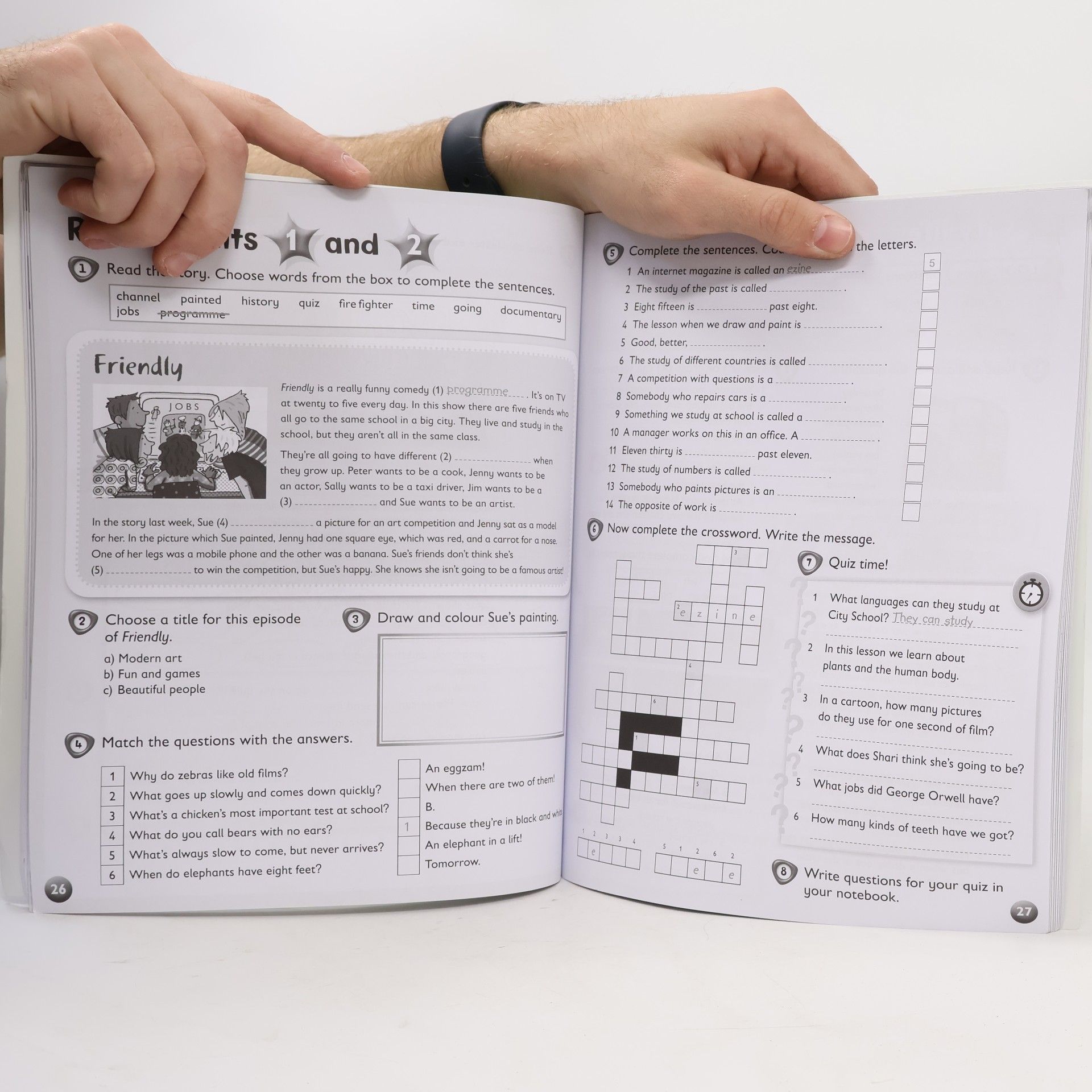 Caroline Nixon Kid's Box 5 Activity Book + Online