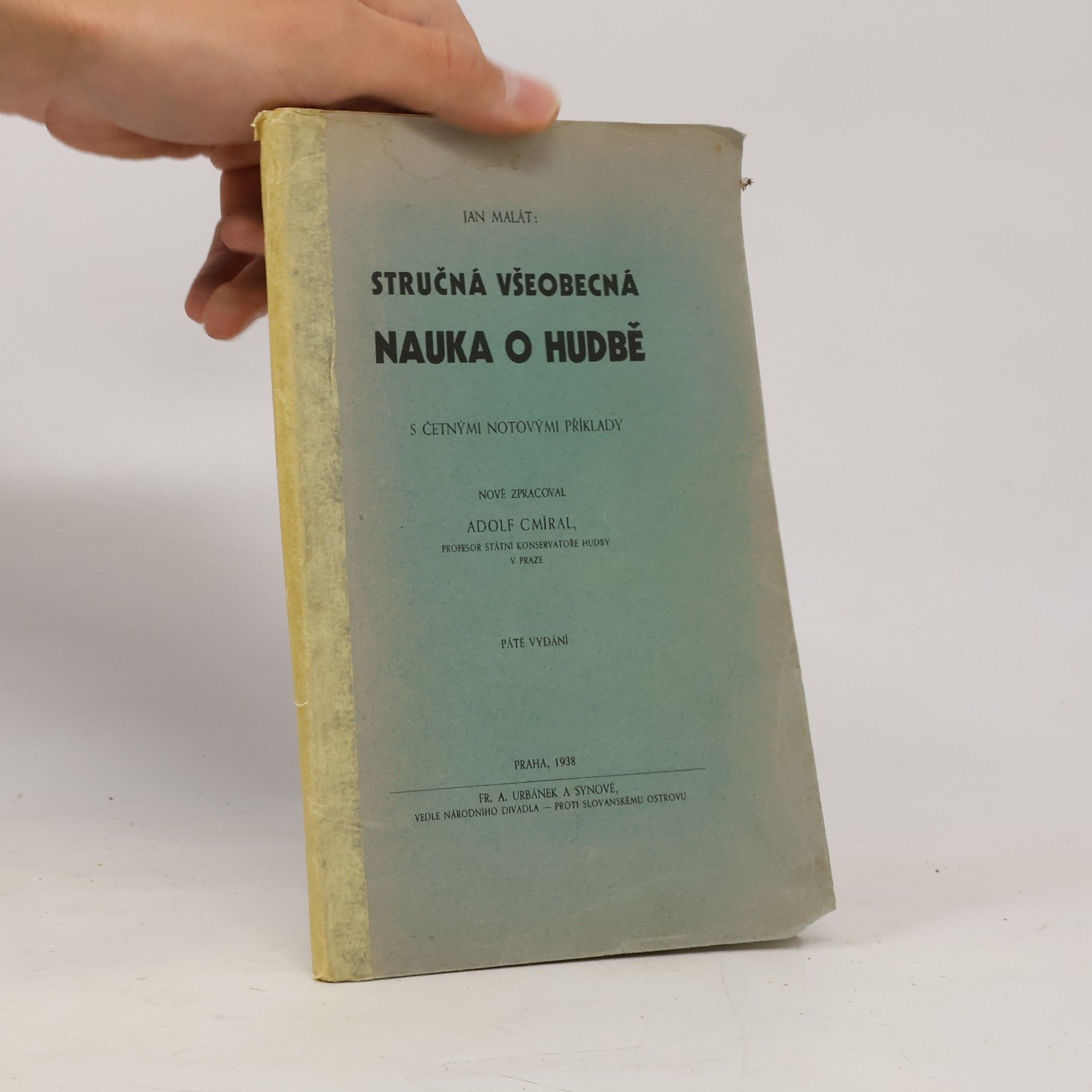 Jan Malát Stručná všeobecná nauka o hudbě