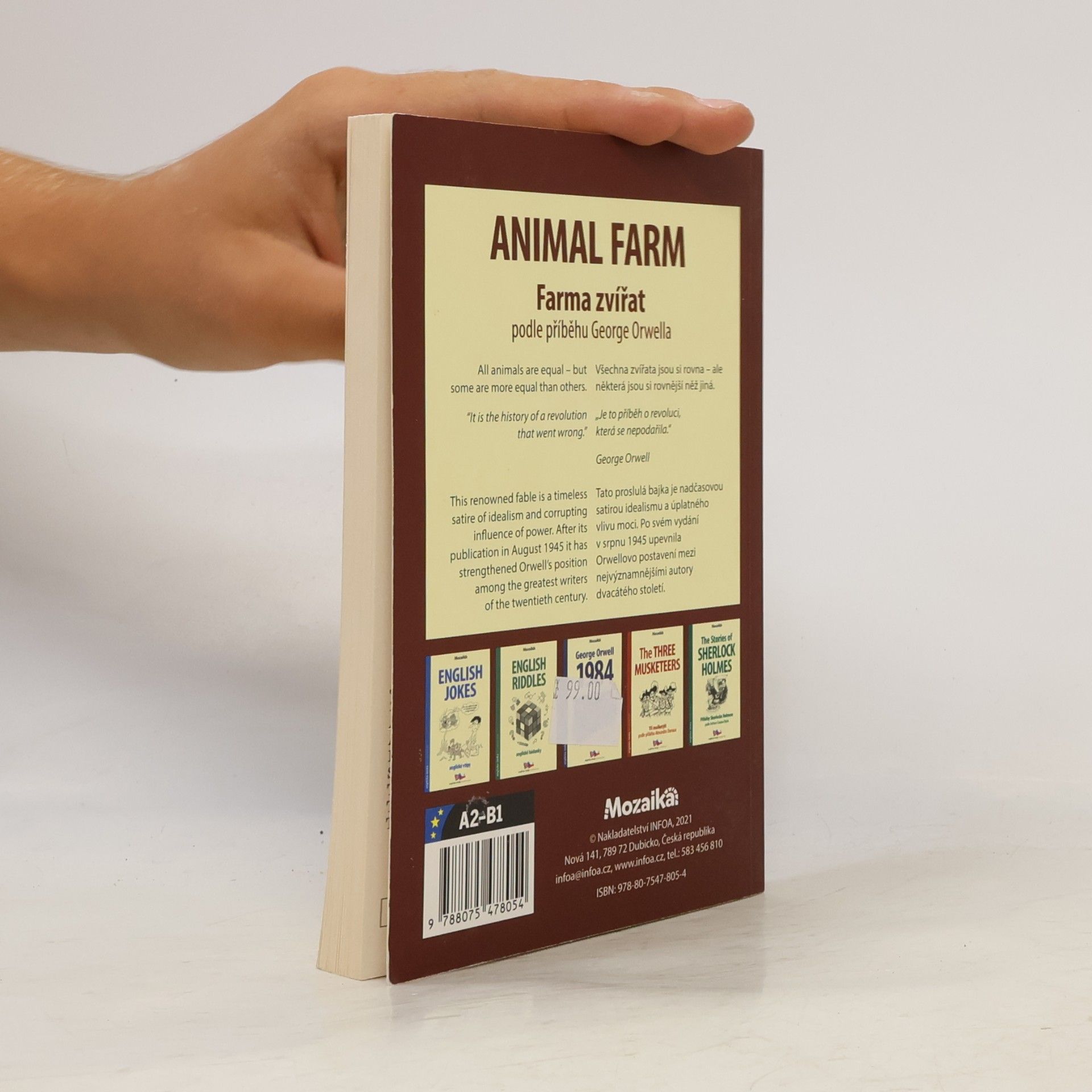 Autorenkollektiv Animal farm. Farma zvířat. Podle příběhu George Orwella