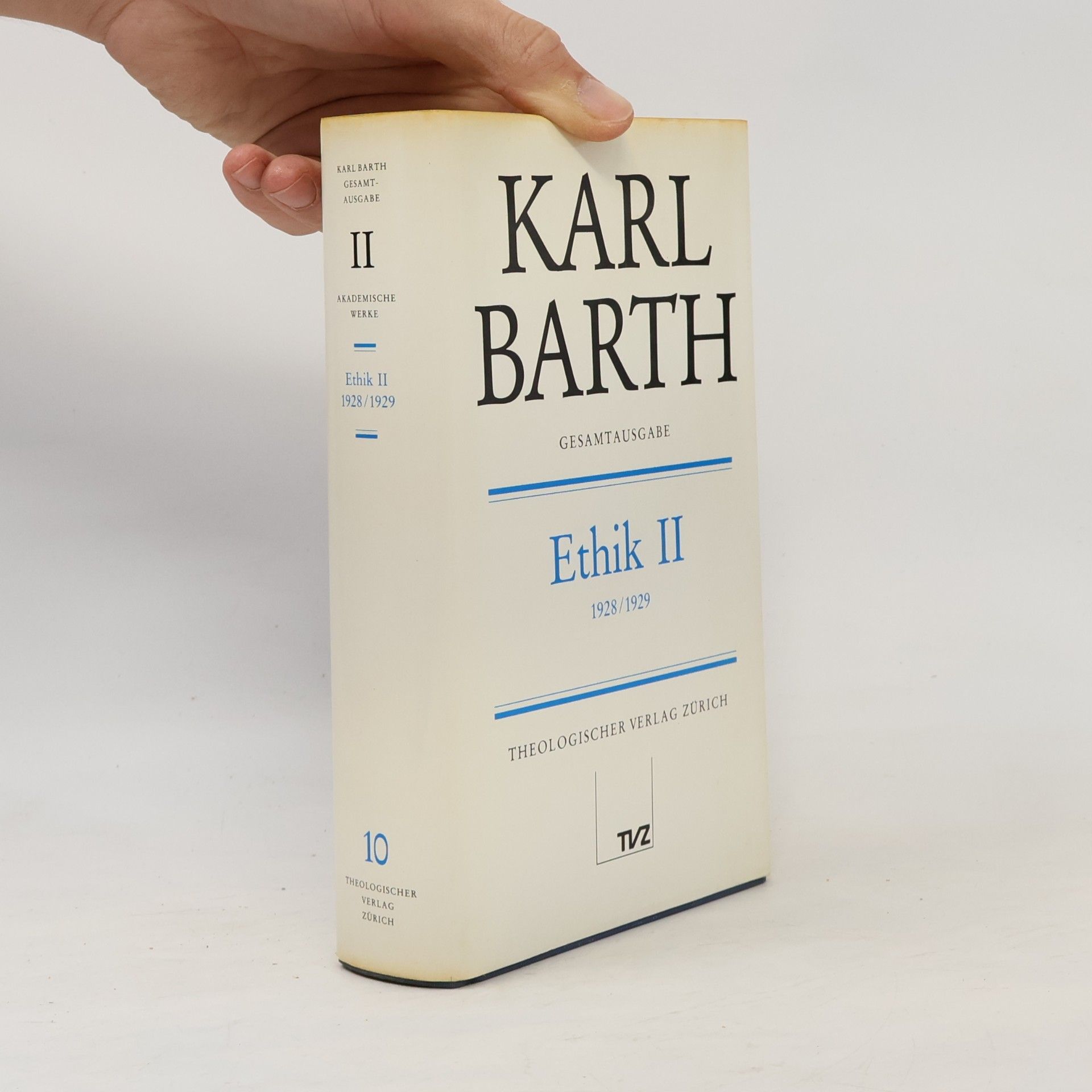 Karl Barth Ethik II. 1928/1929