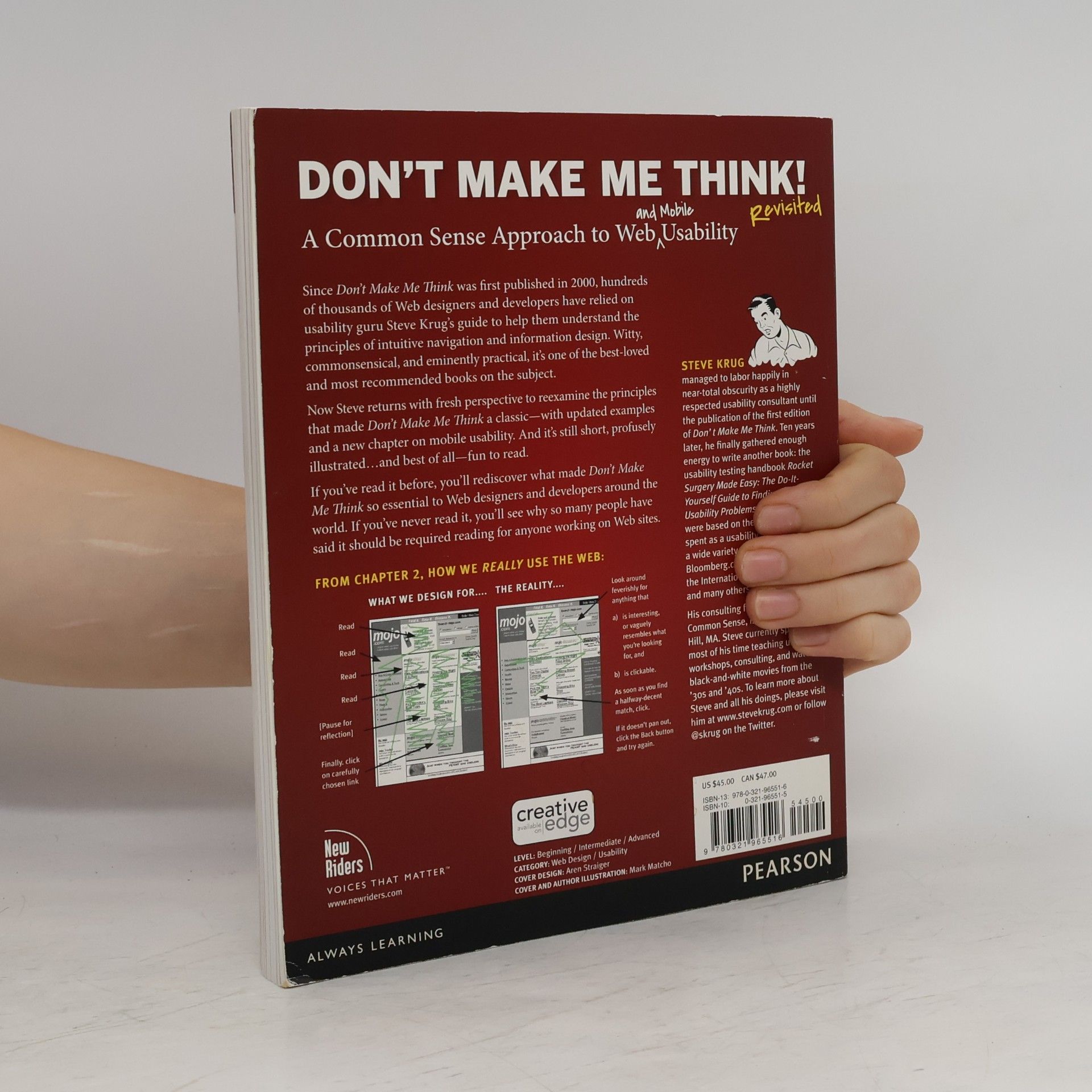 Steve Krug Don't make me think, revisited: A common sense approach to web usability