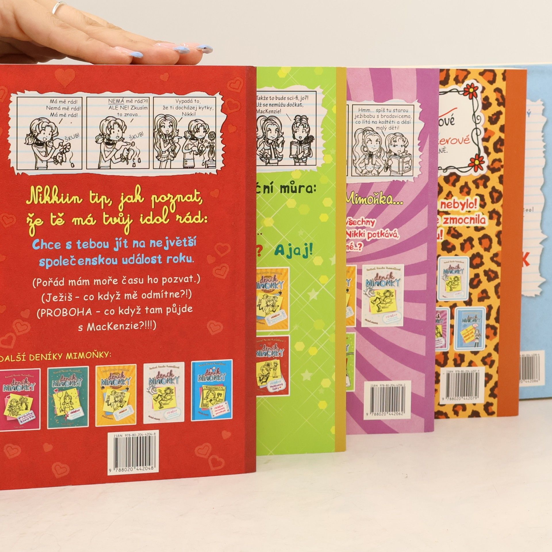 Rachel Renee Russell Deník Mimoňky 6-9 + deníček (box)
