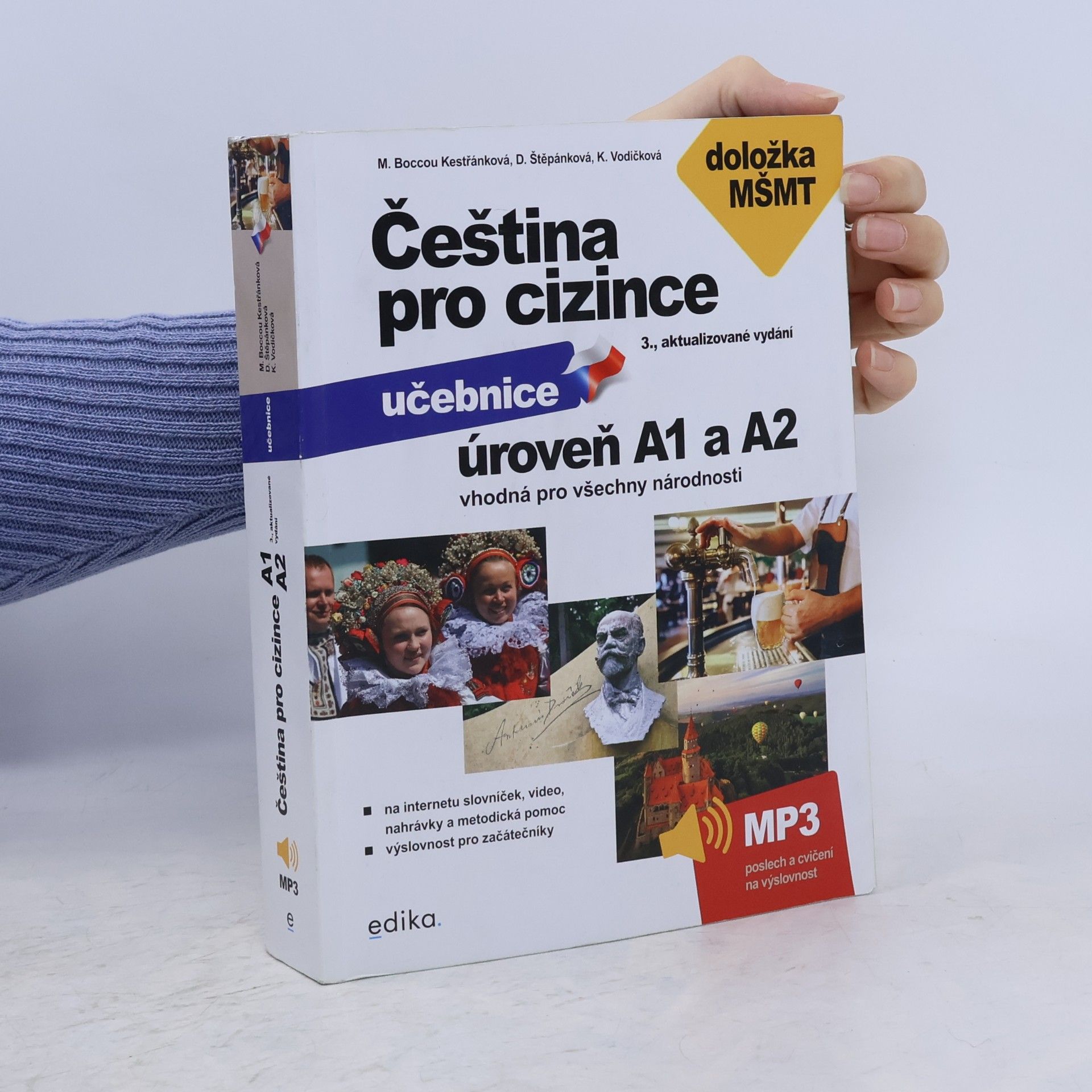 Marie Boccou Kestřánková Čeština pro cizince A1 a A2