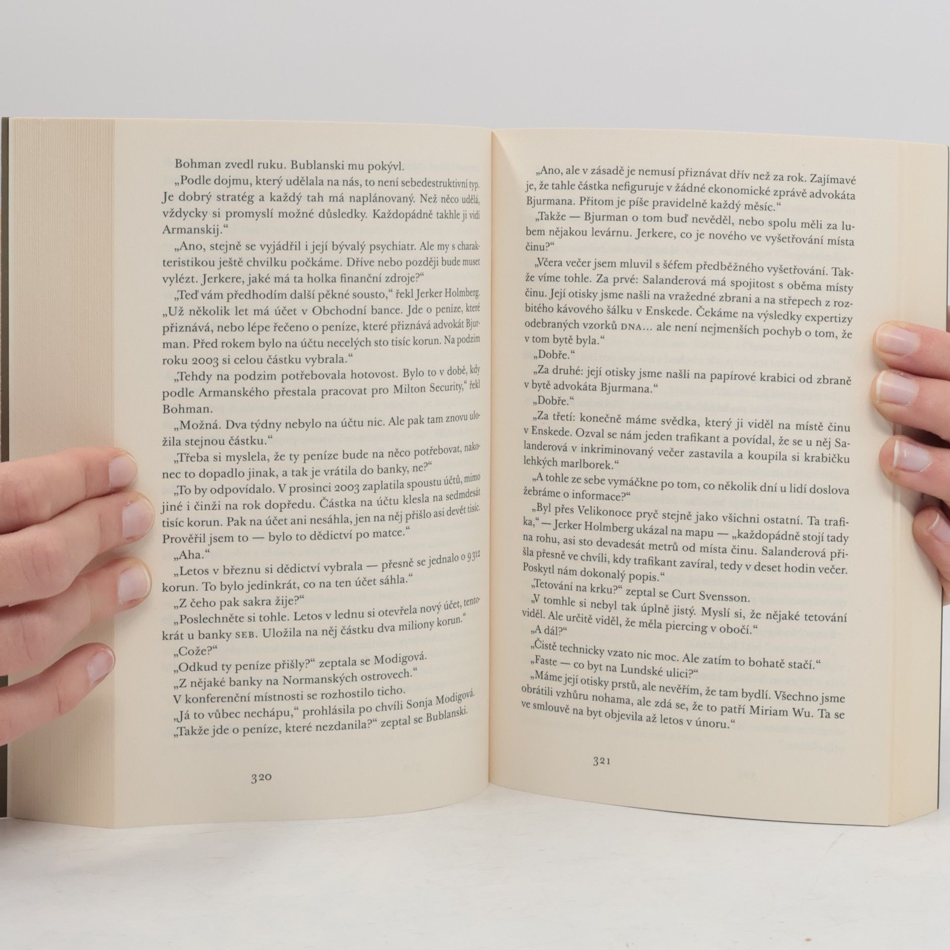 Stieg Larsson Dívka, která si hrála s ohněm