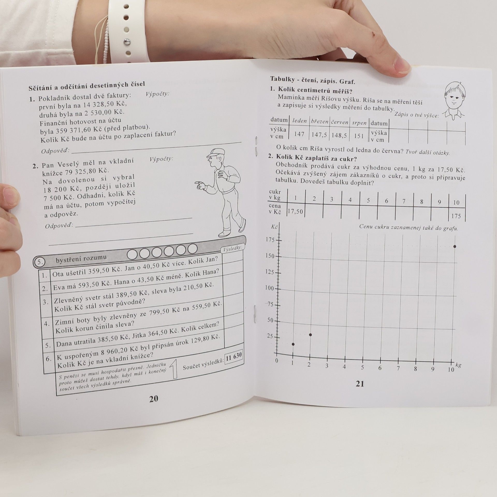Zdena Rosecká Od zlomku k desetinnému číslu. Matematika 5. ročník. Pracovní sešit (2. pololetí)