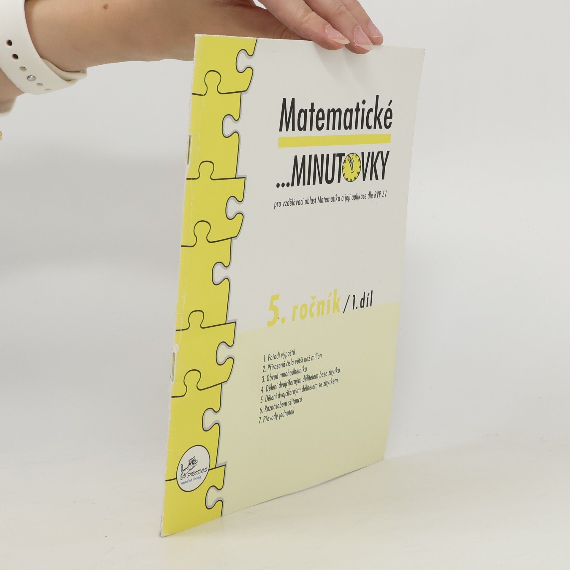 Hana Mikulenková Matematické ...minutovky 5. ročník / 1. díl