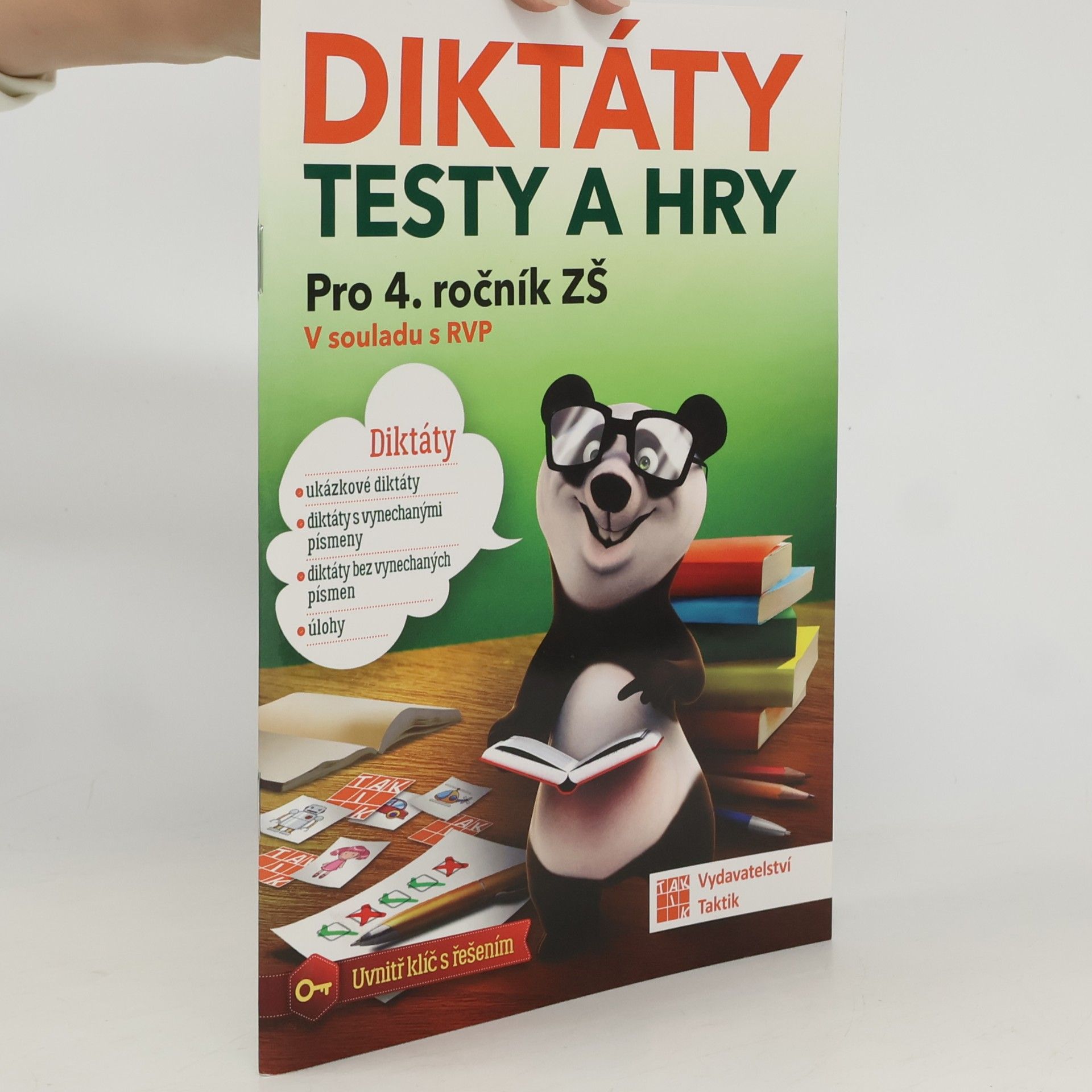 Zina Hošková Diktáty, testy a hry pro 4. ročník ZŠ