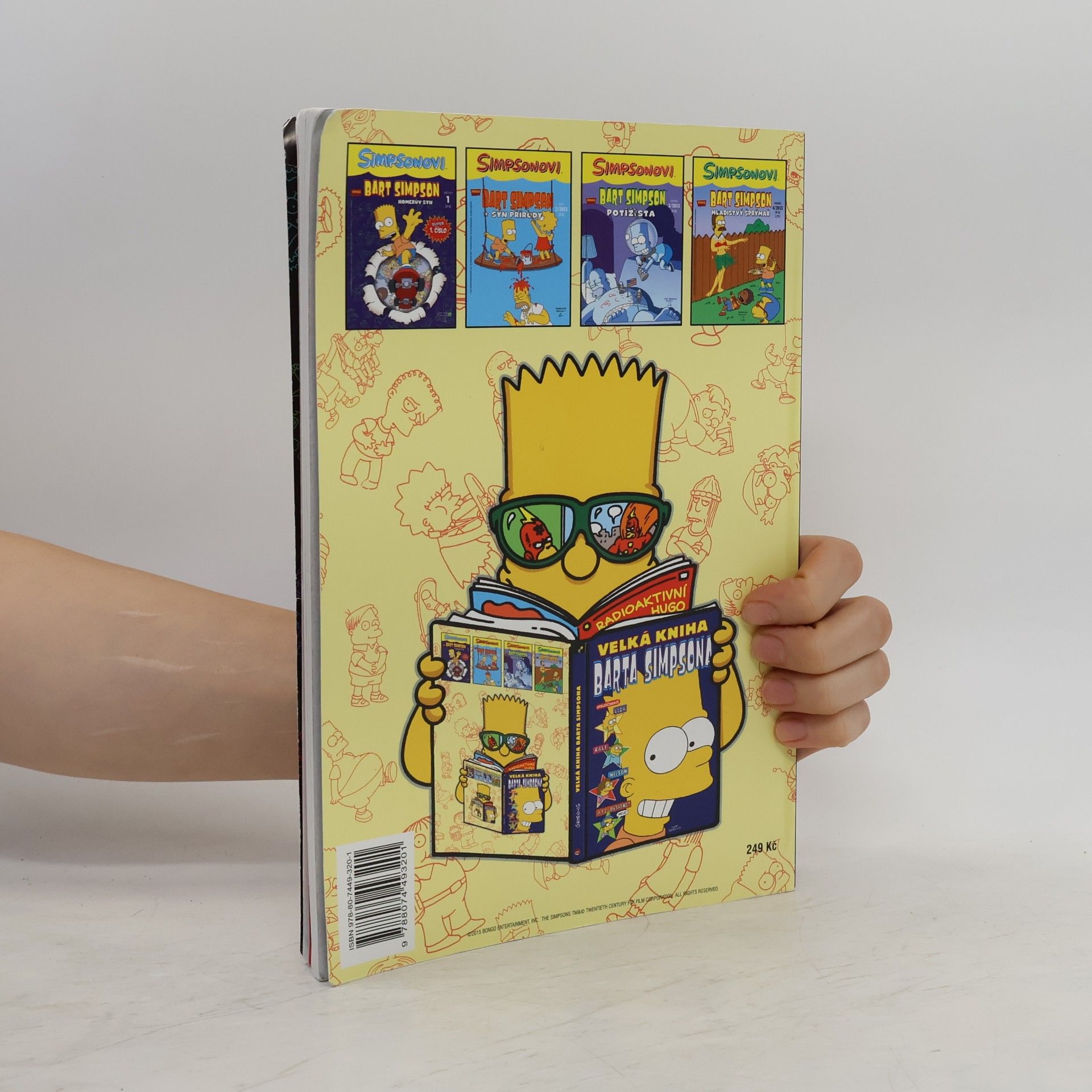 Matt Groening Velká kniha Barta Simpsona
