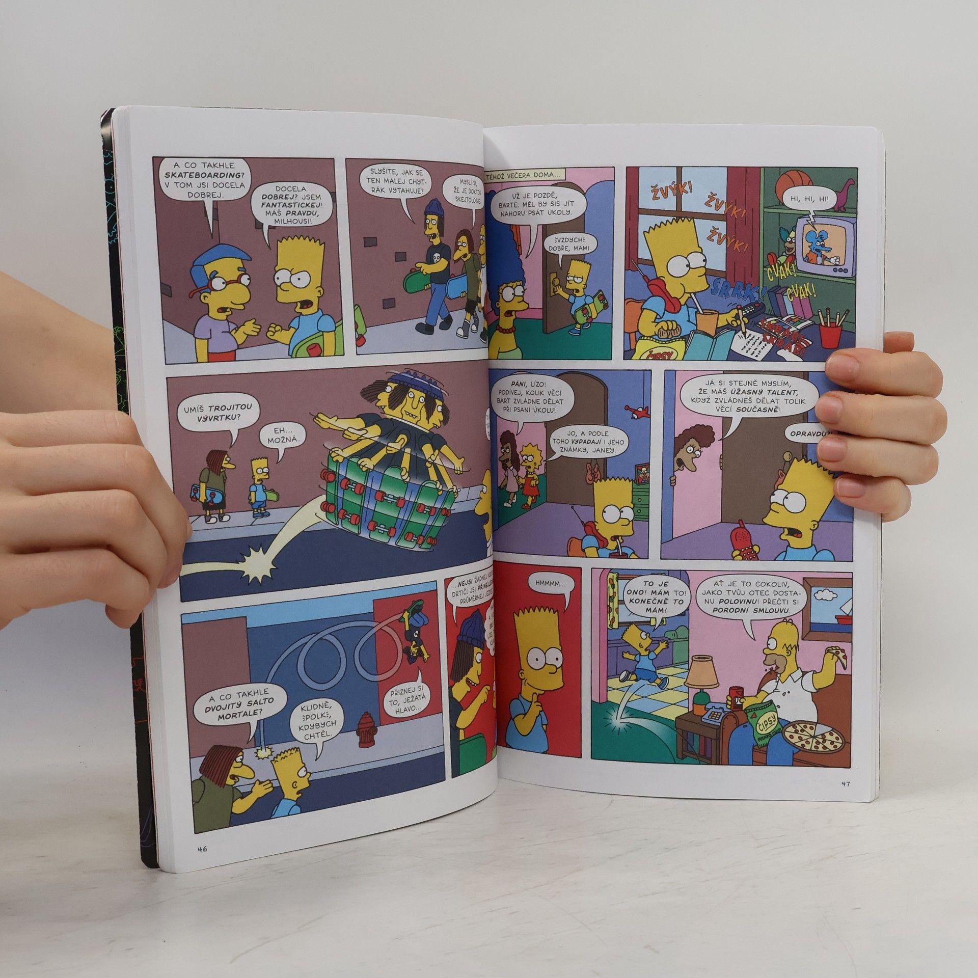 Matt Groening Velká kniha Barta Simpsona