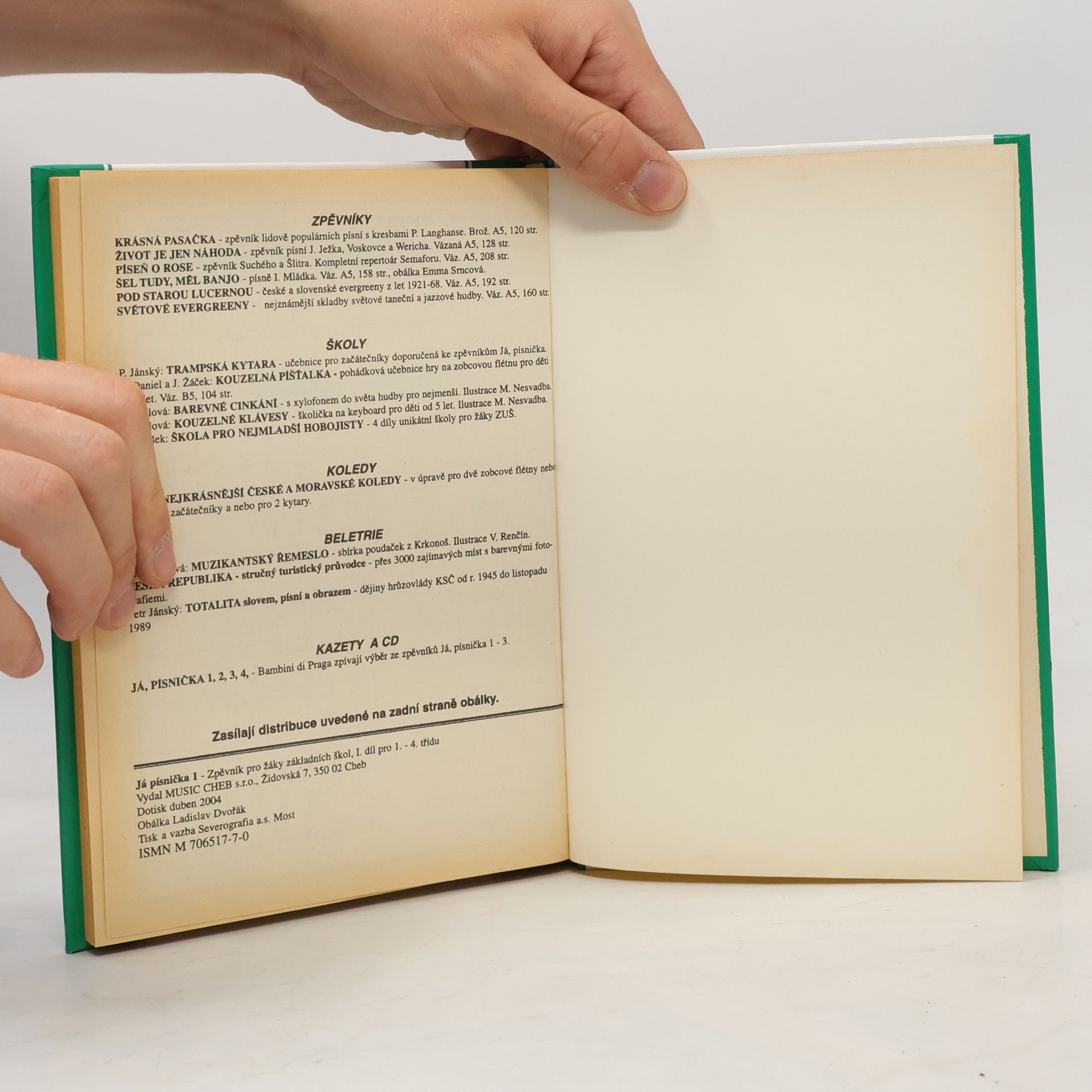 Autores varios Já, písnička 1. díl