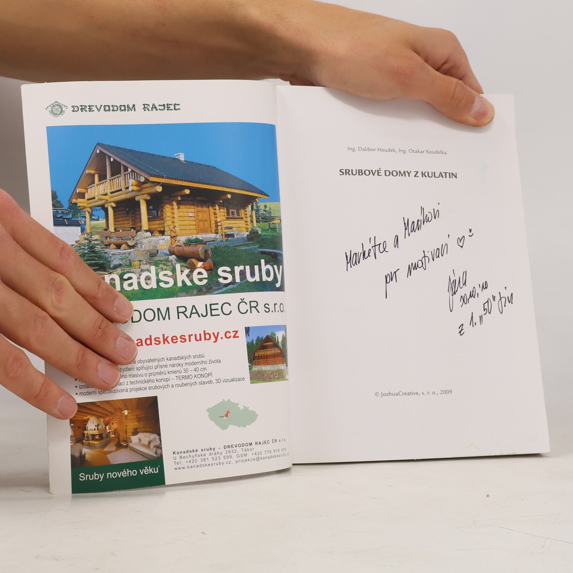 Otakar Koudelka Srubové domy z kulatin