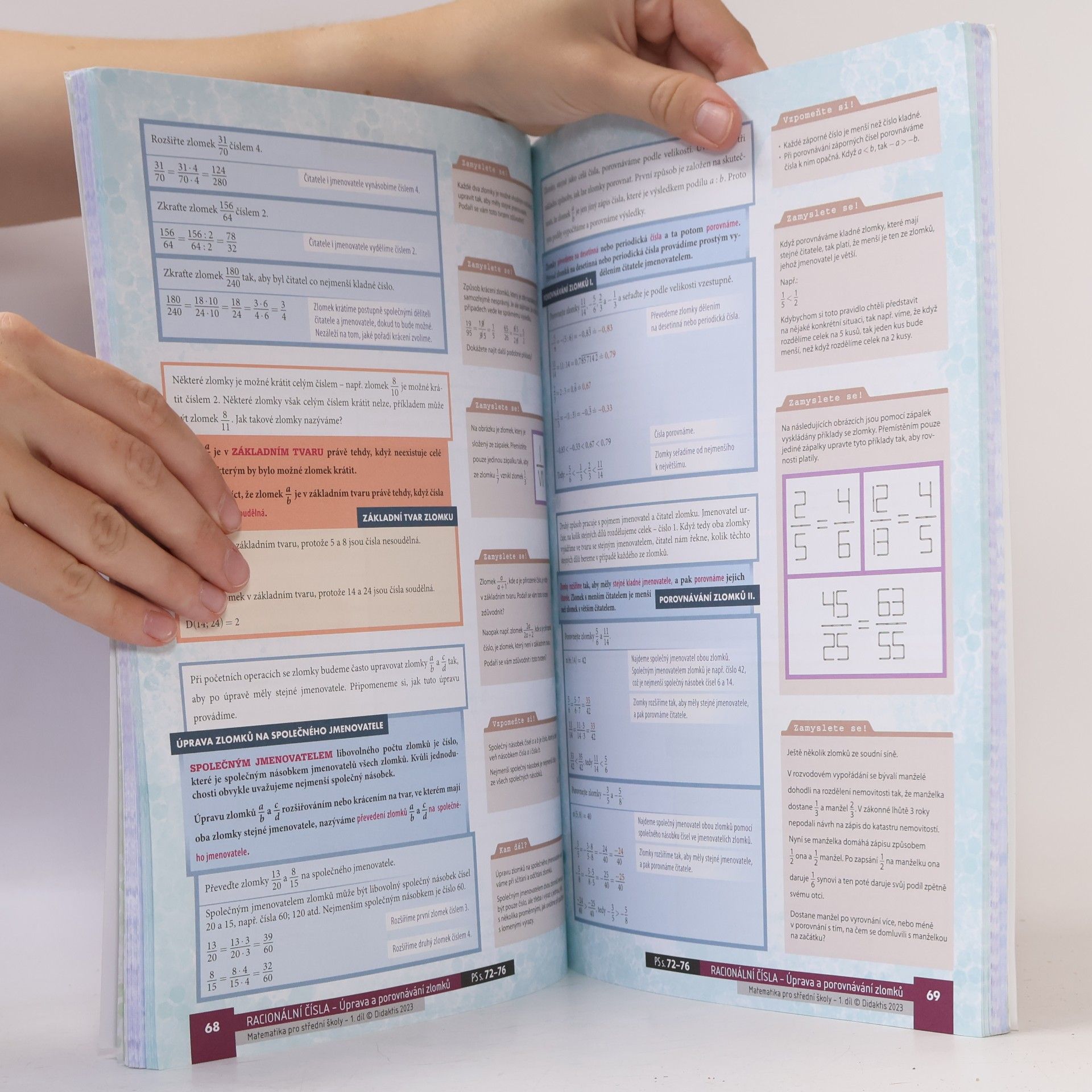 Peter Krupka Matematika pro střední školy. 1. díl, Základní poznatky. Učebnice