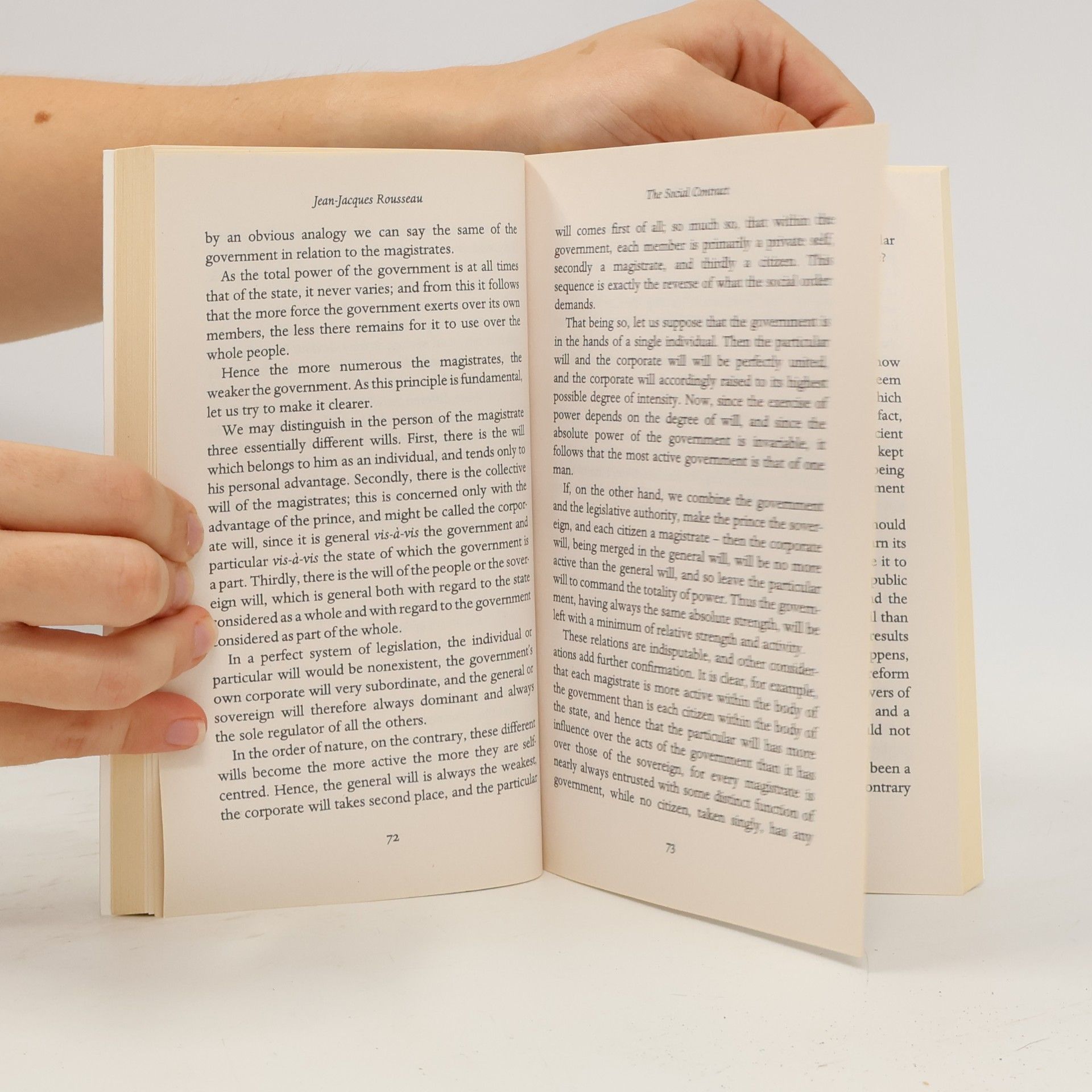Jean-Jacques Rousseau Du contrat social. Anglicky The social contract