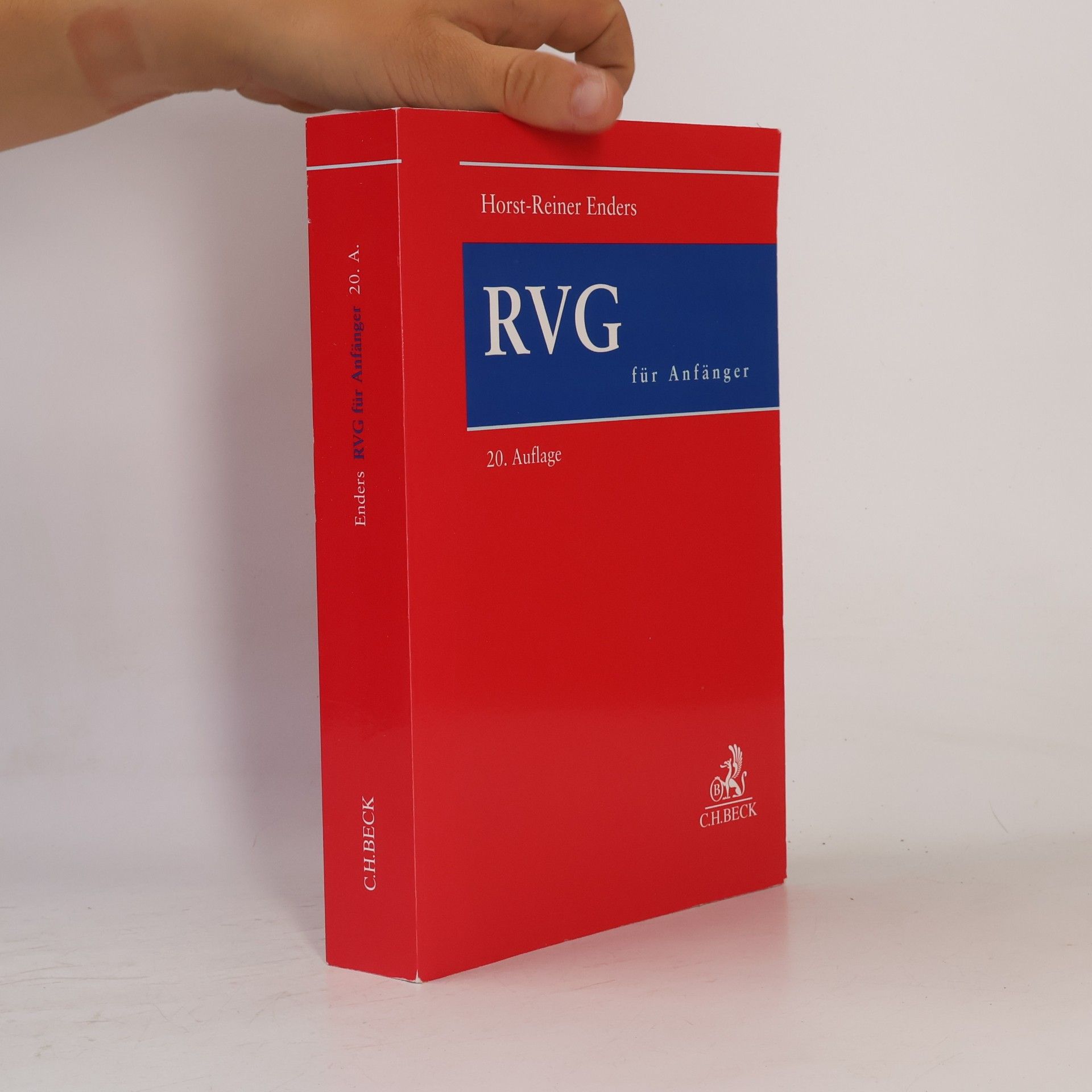 RVG für Anfänger - 20. Auflage