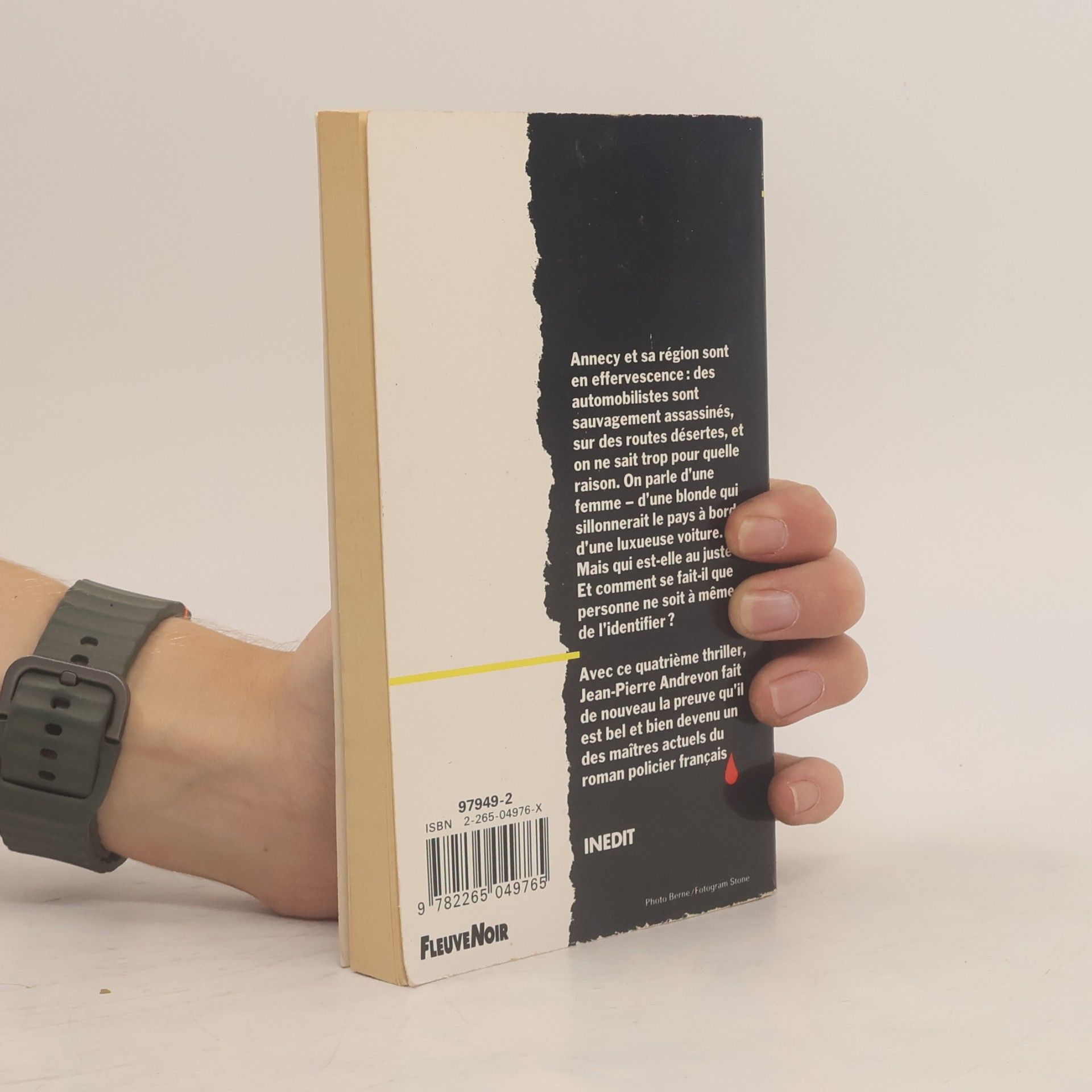 Jean-Pierre Andrevon Crime Fleuve Noir - 45: La mort blonde